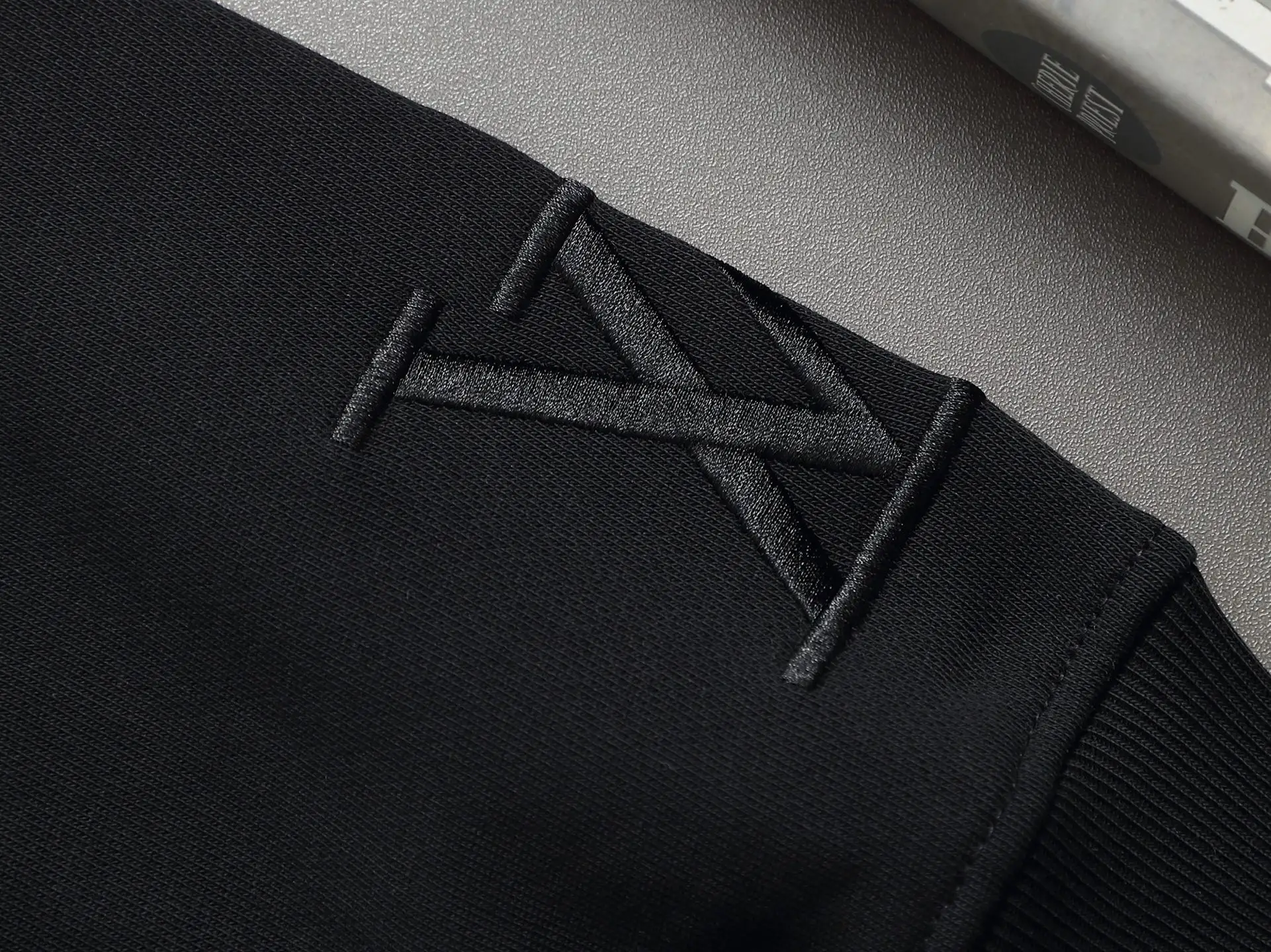 Monogram Embroidered Cotton-Blend Hoodie D19023303 — view 9