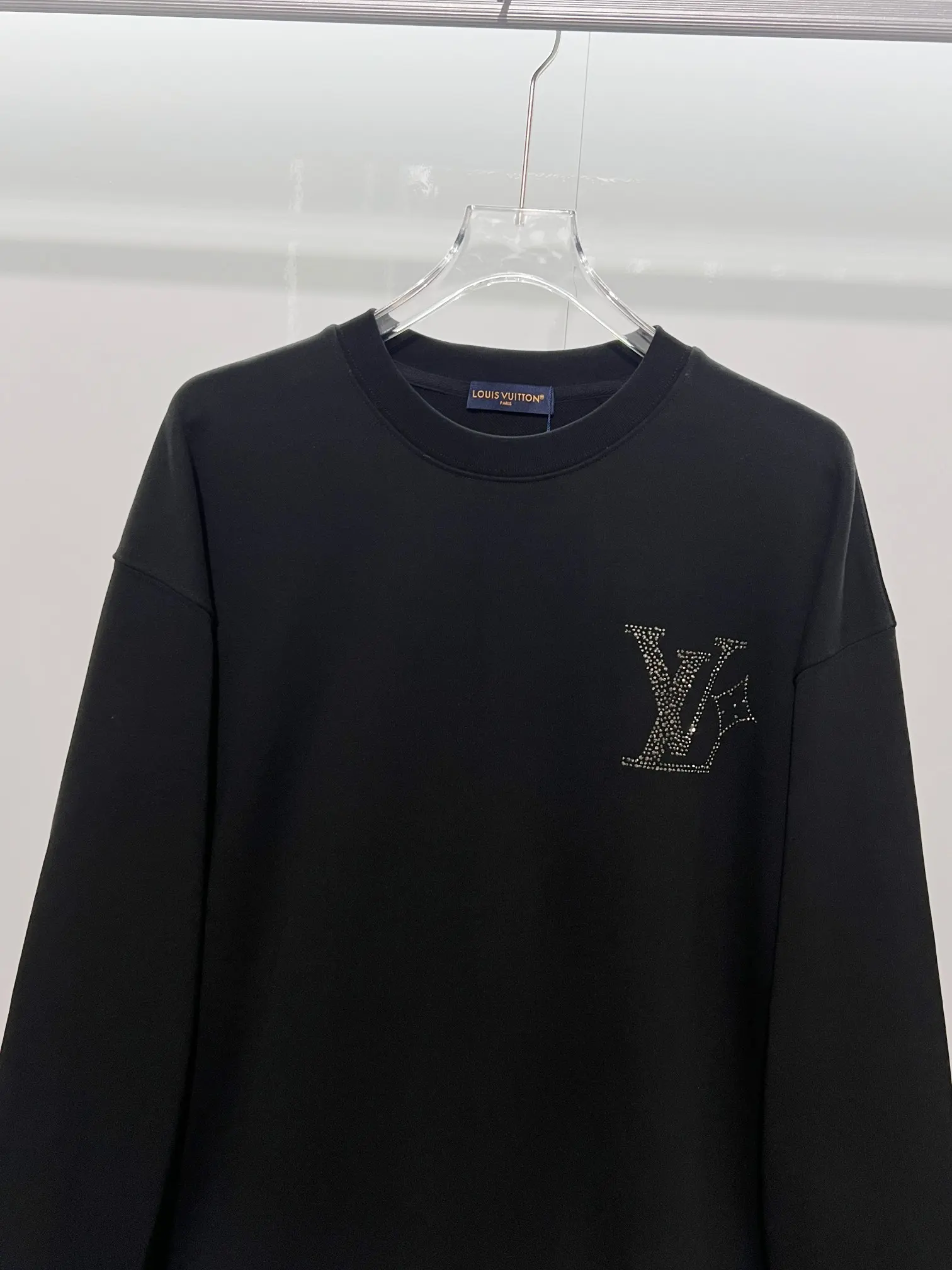 Embellished Logo Crew-Neck Sweatshirt D19024156 — view 3