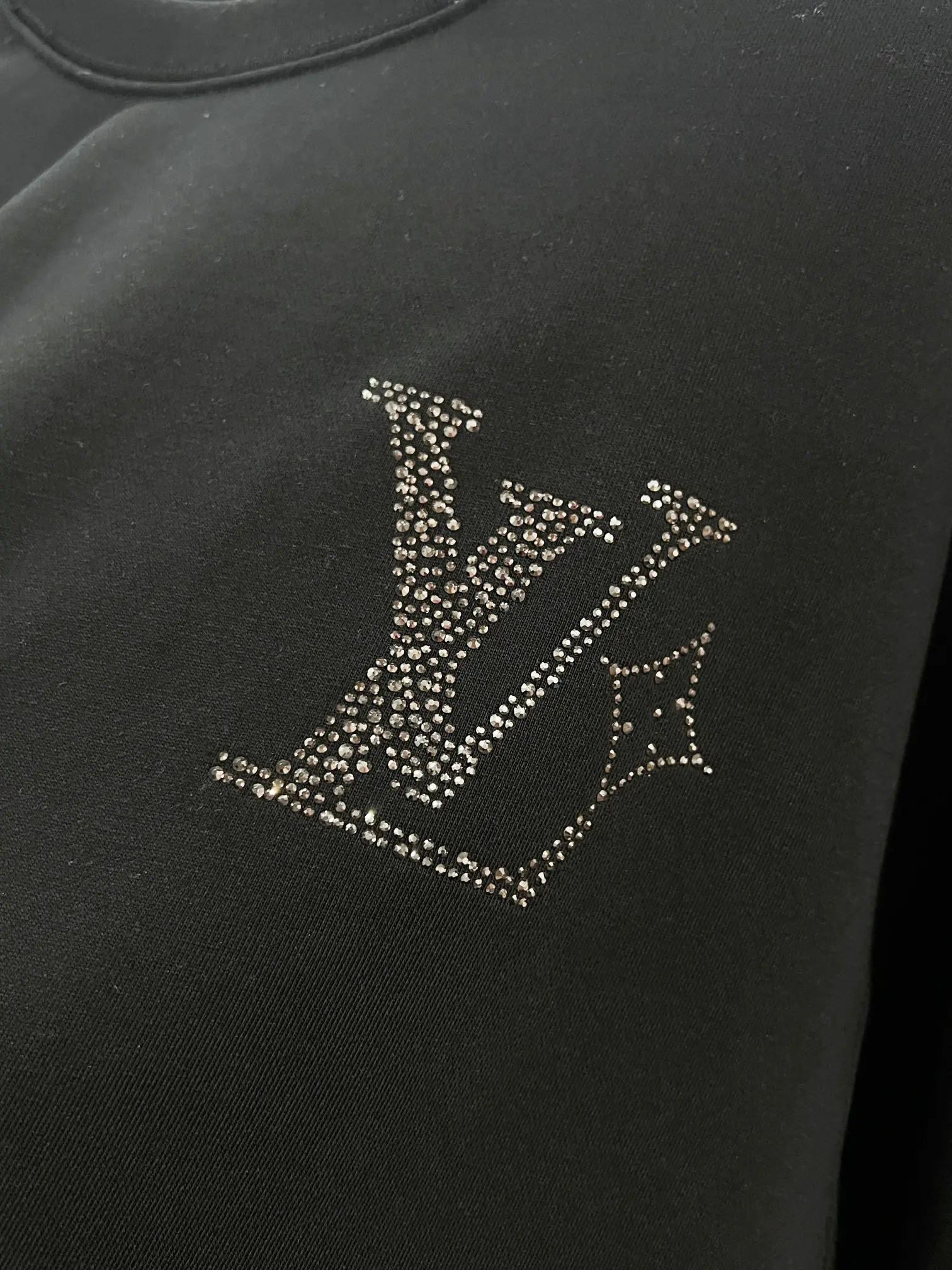 Embellished Logo Crew-Neck Sweatshirt D19024156 — view 4