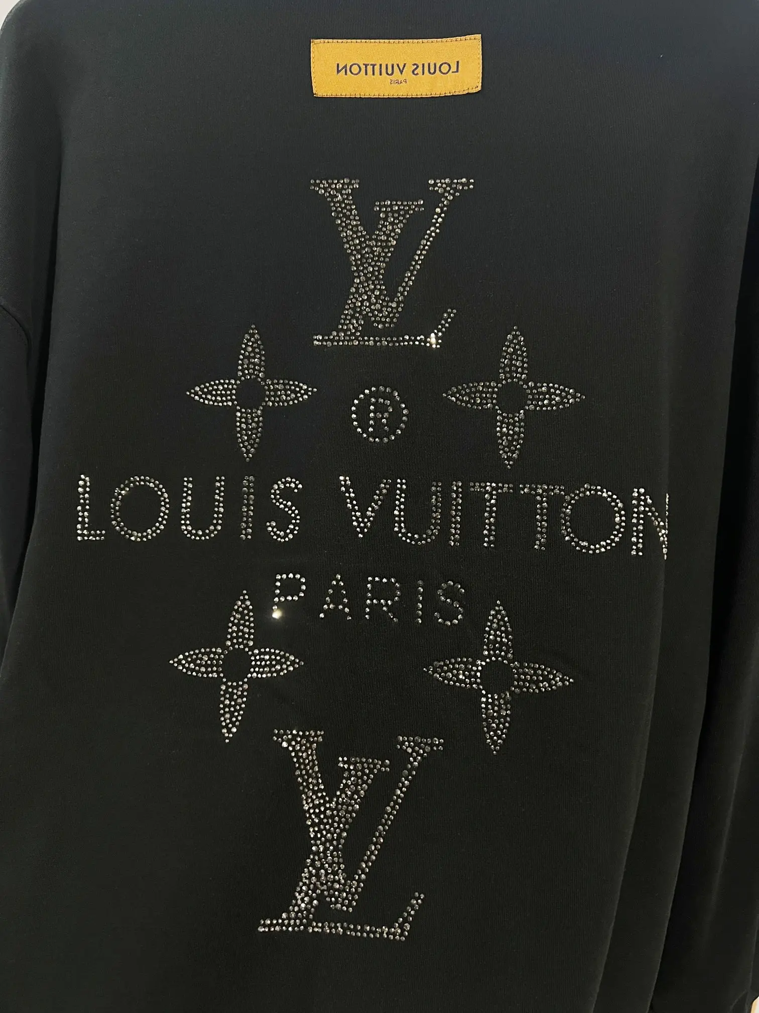 Embellished Logo Crew-Neck Sweatshirt D19024156 — view 5