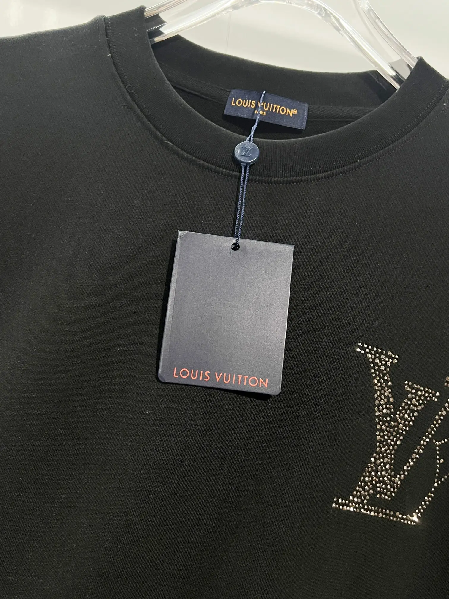 Embellished Logo Crew-Neck Sweatshirt D19024156 — view 6