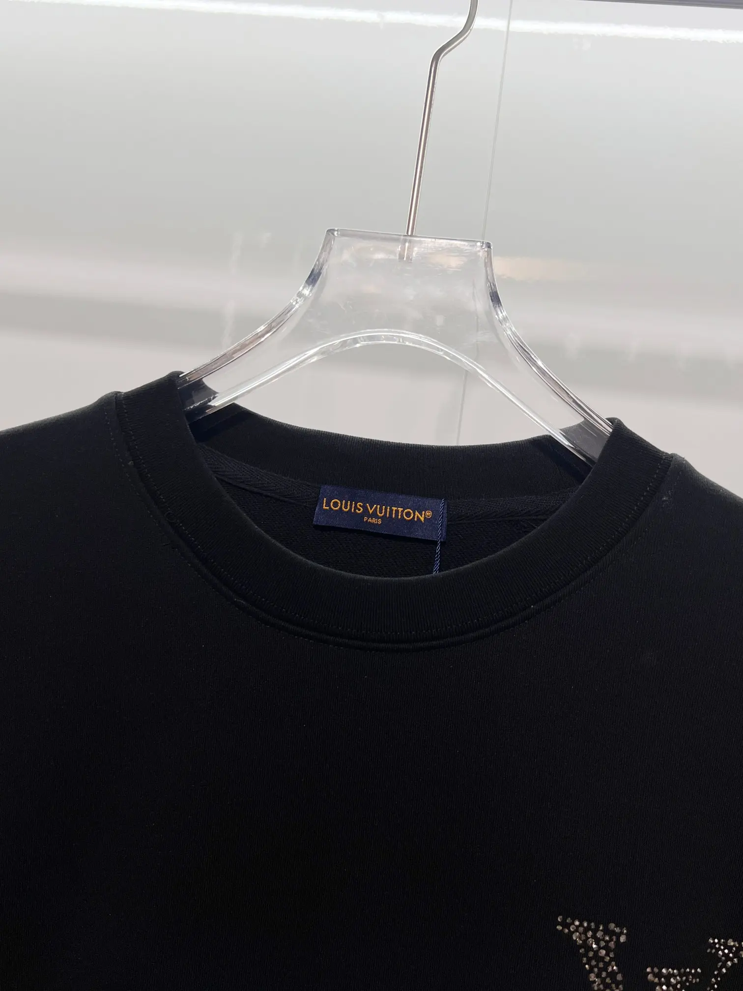 Embellished Logo Crew-Neck Sweatshirt D19024156 — view 7