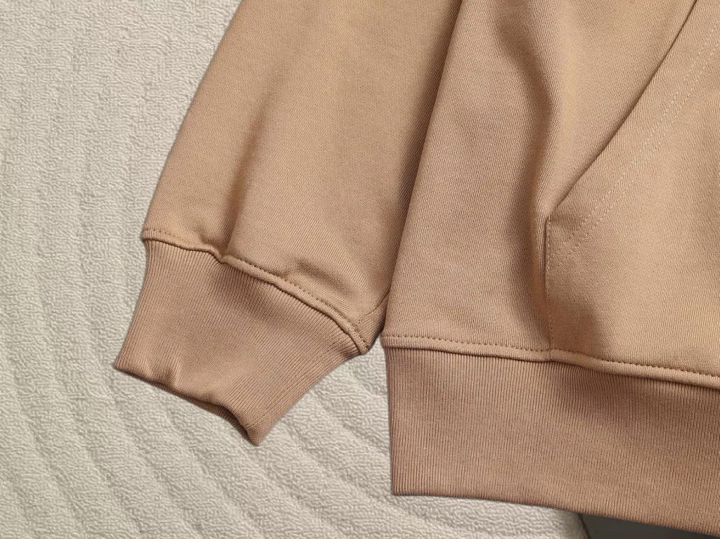 Check-Lined Cotton-Blend Hoodie D19521521 — view 7