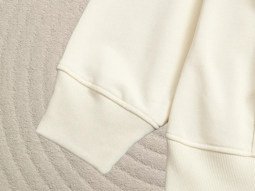 Logo Badge Cotton-Blend Hoodie D19521519 — view 8