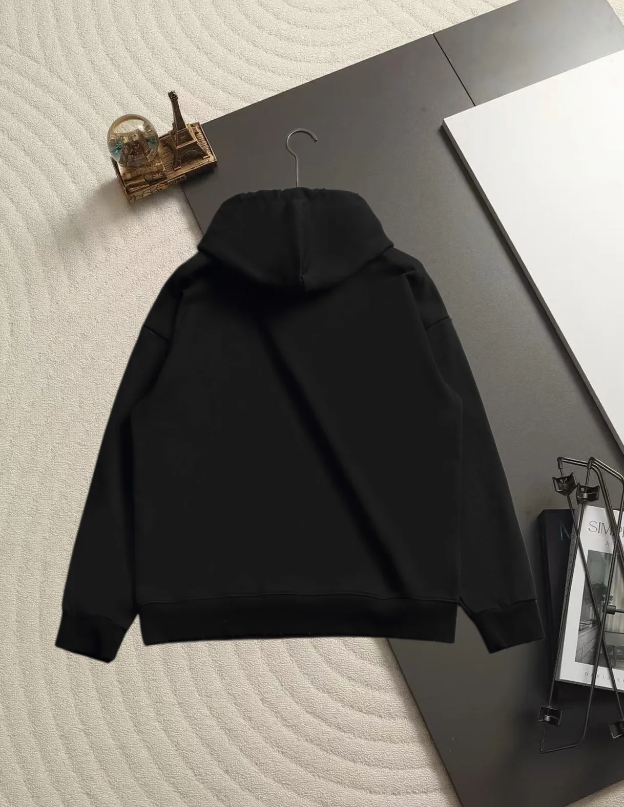 Logo Patch Cotton-Blend Hoodie D19521518 — view 11