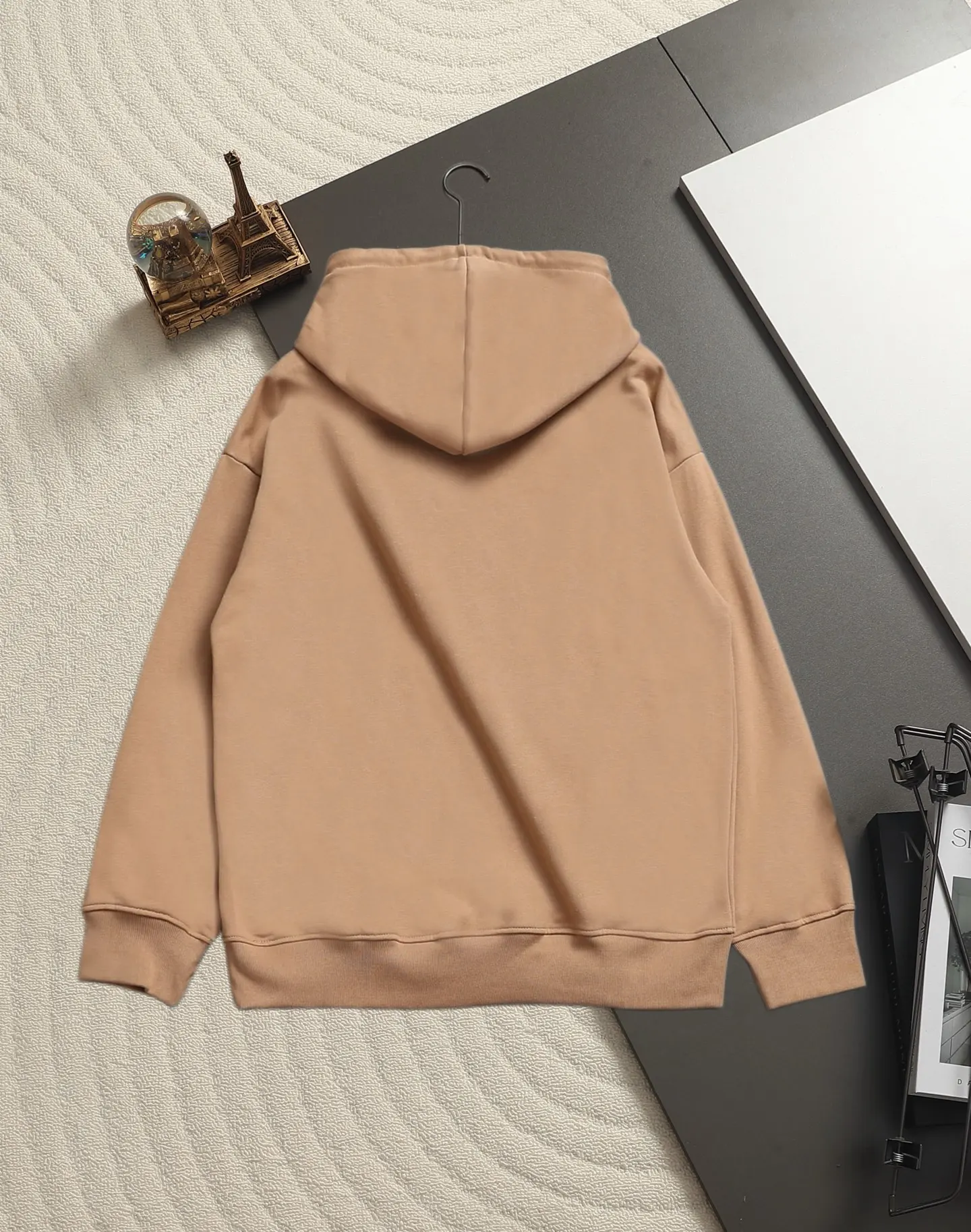 Logo Appliqué Cotton-Blend Hoodie D19521517 — view 10