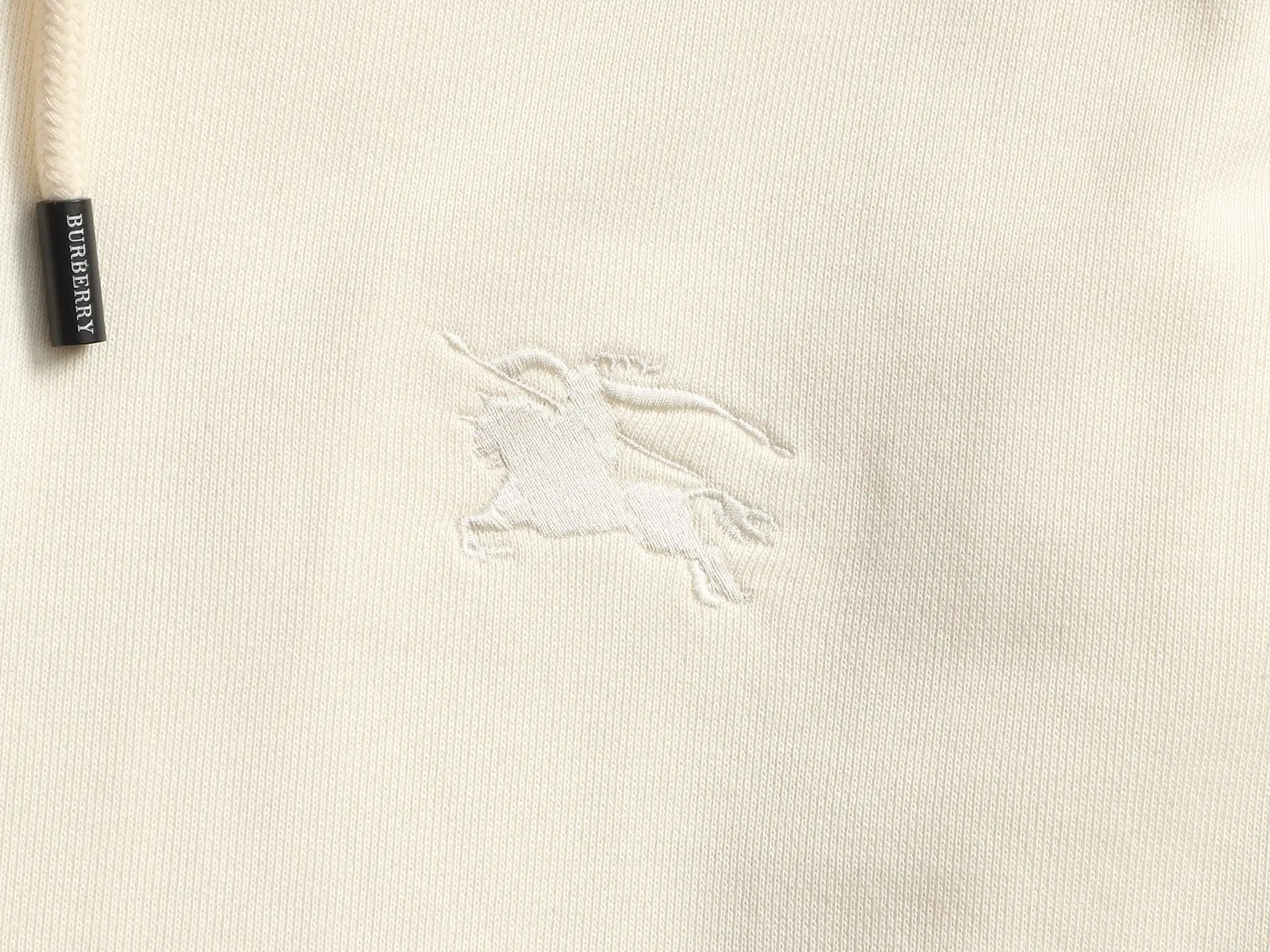 Logo Embroidery Cotton-Blend Hoodie D19521346 — view 4