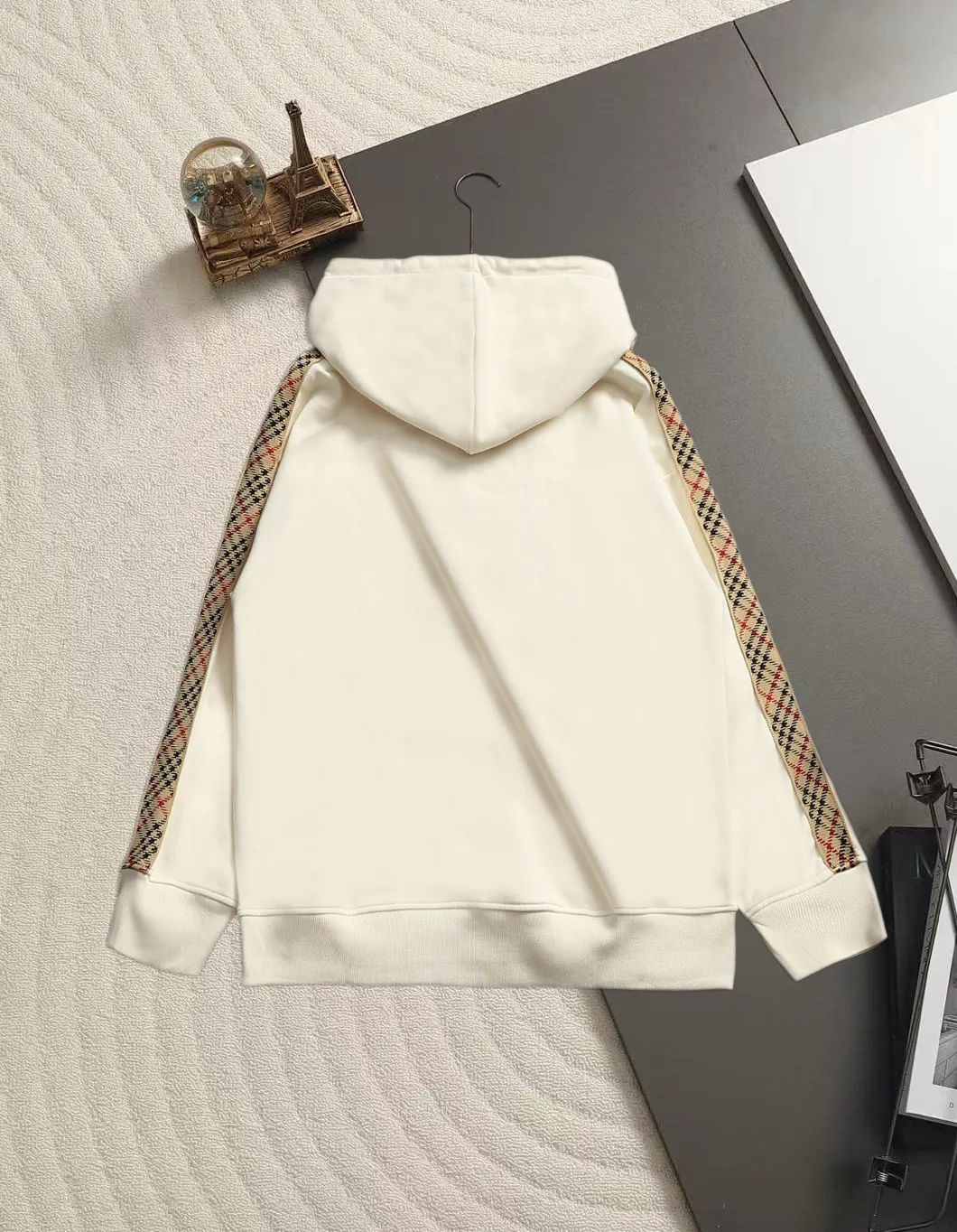 Logo Embroidery Cotton-Blend Hoodie D19521346 — view 9