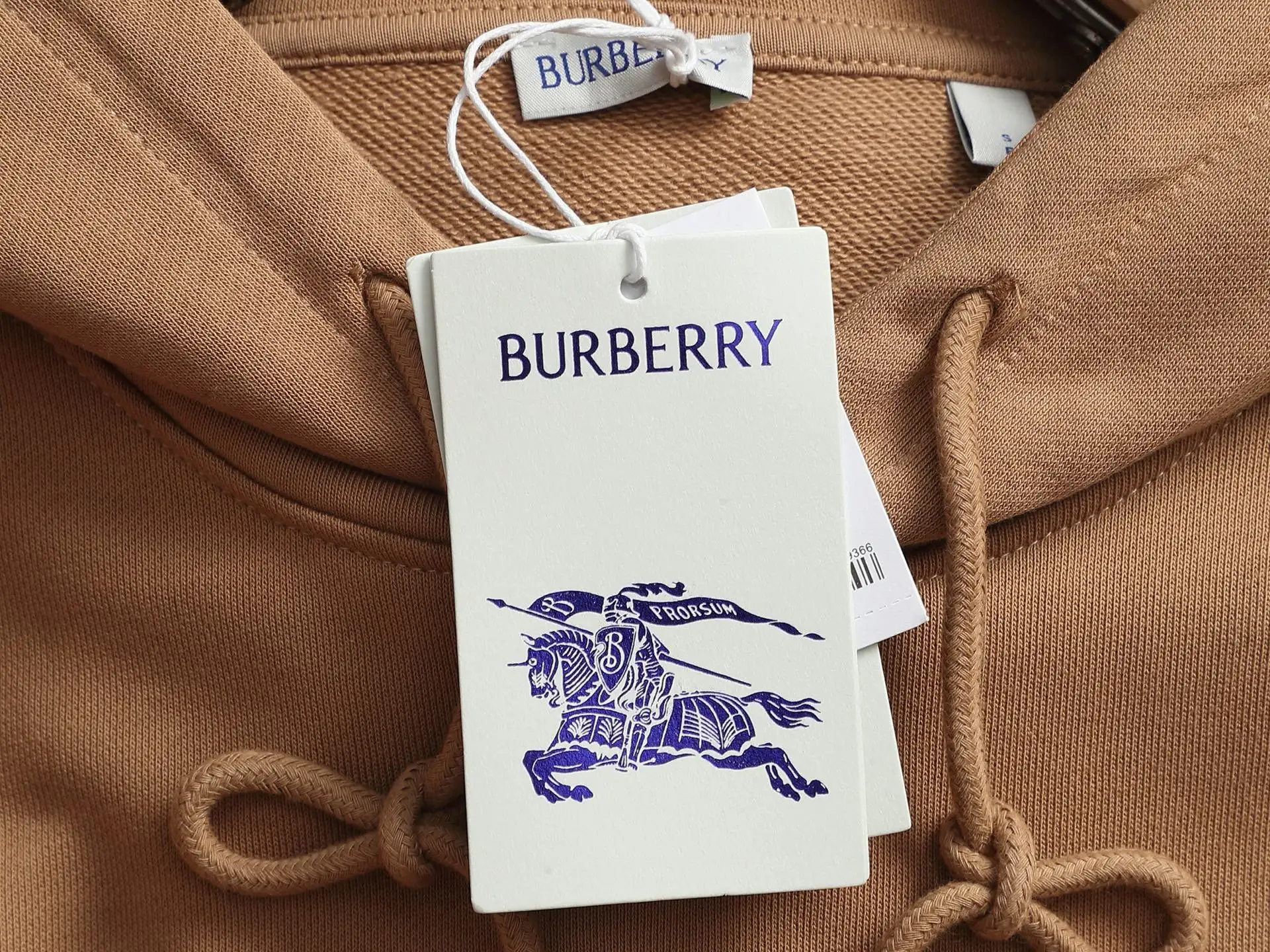 Logo Embroidery Cotton-Blend Hoodie D19521345 — view 5