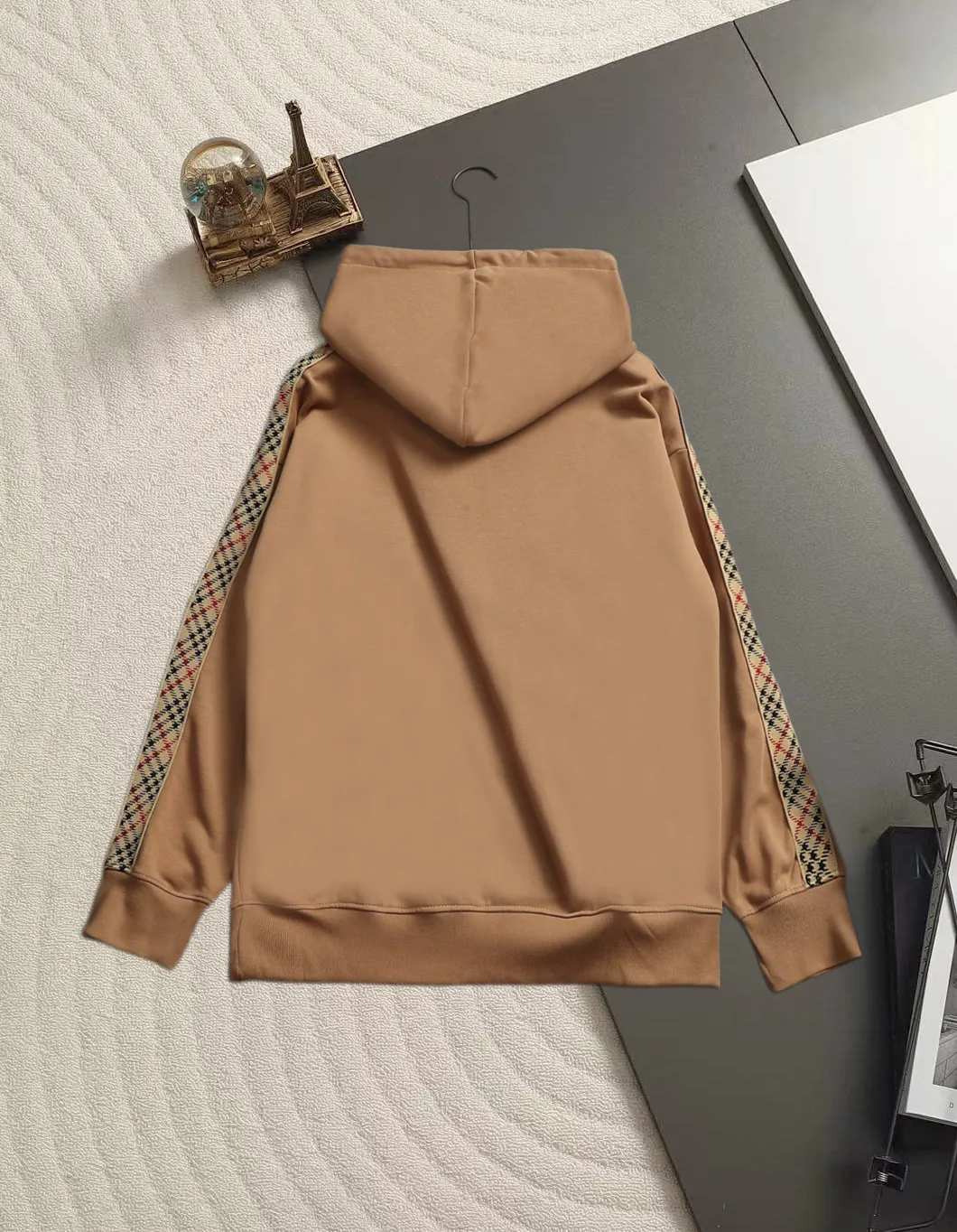 Logo Embroidery Cotton-Blend Hoodie D19521345 — view 9