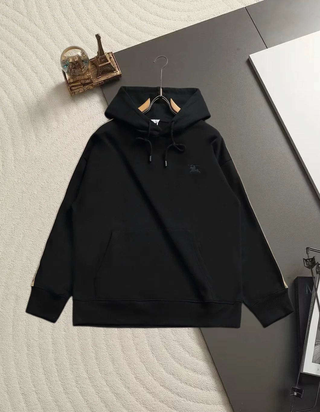 Embroidered Logo Cotton-Blend Hoodie D19521347