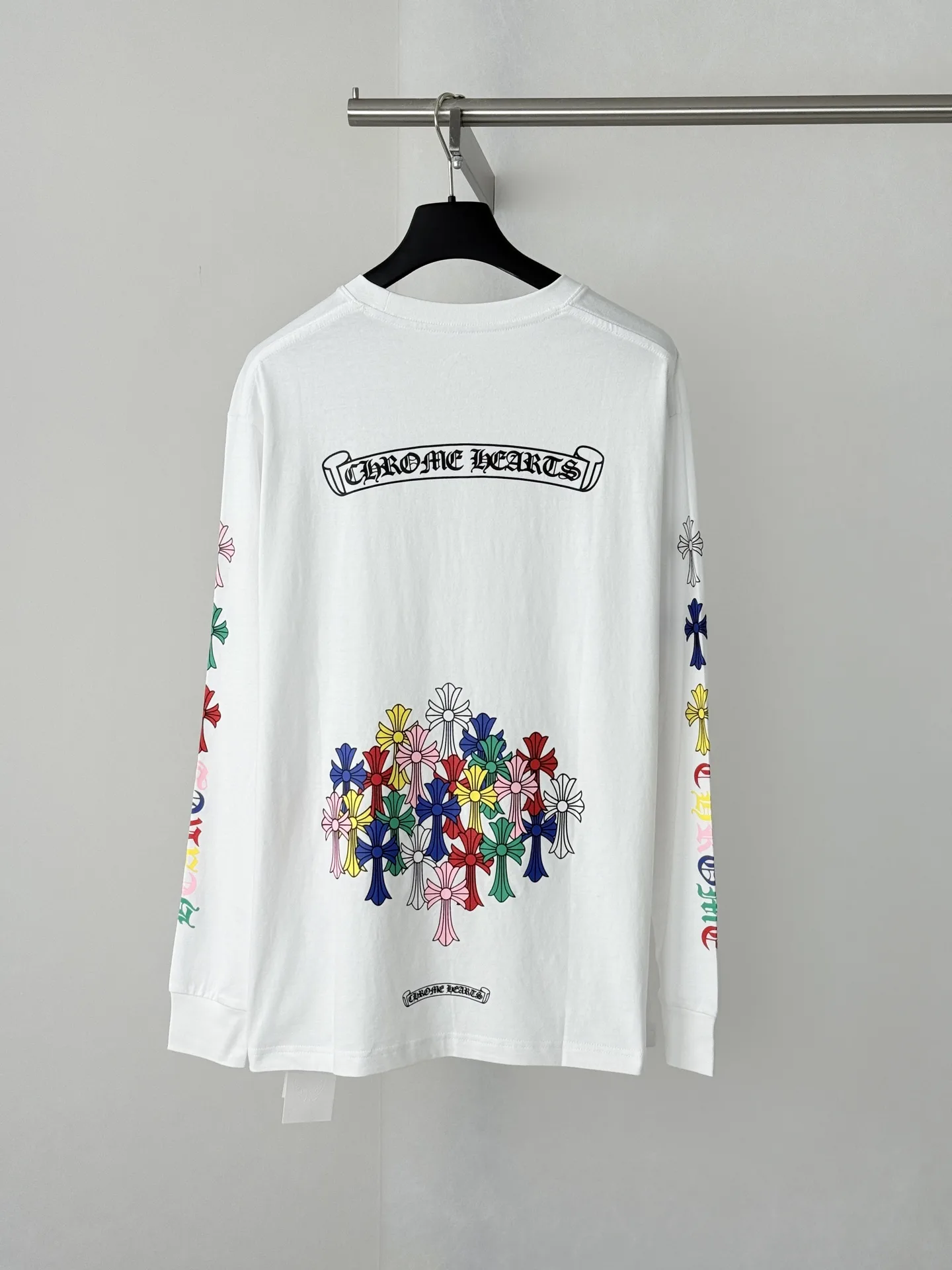 Multicolor Cross Long-Sleeve Pocket T-Shirt D19523923 — view 2