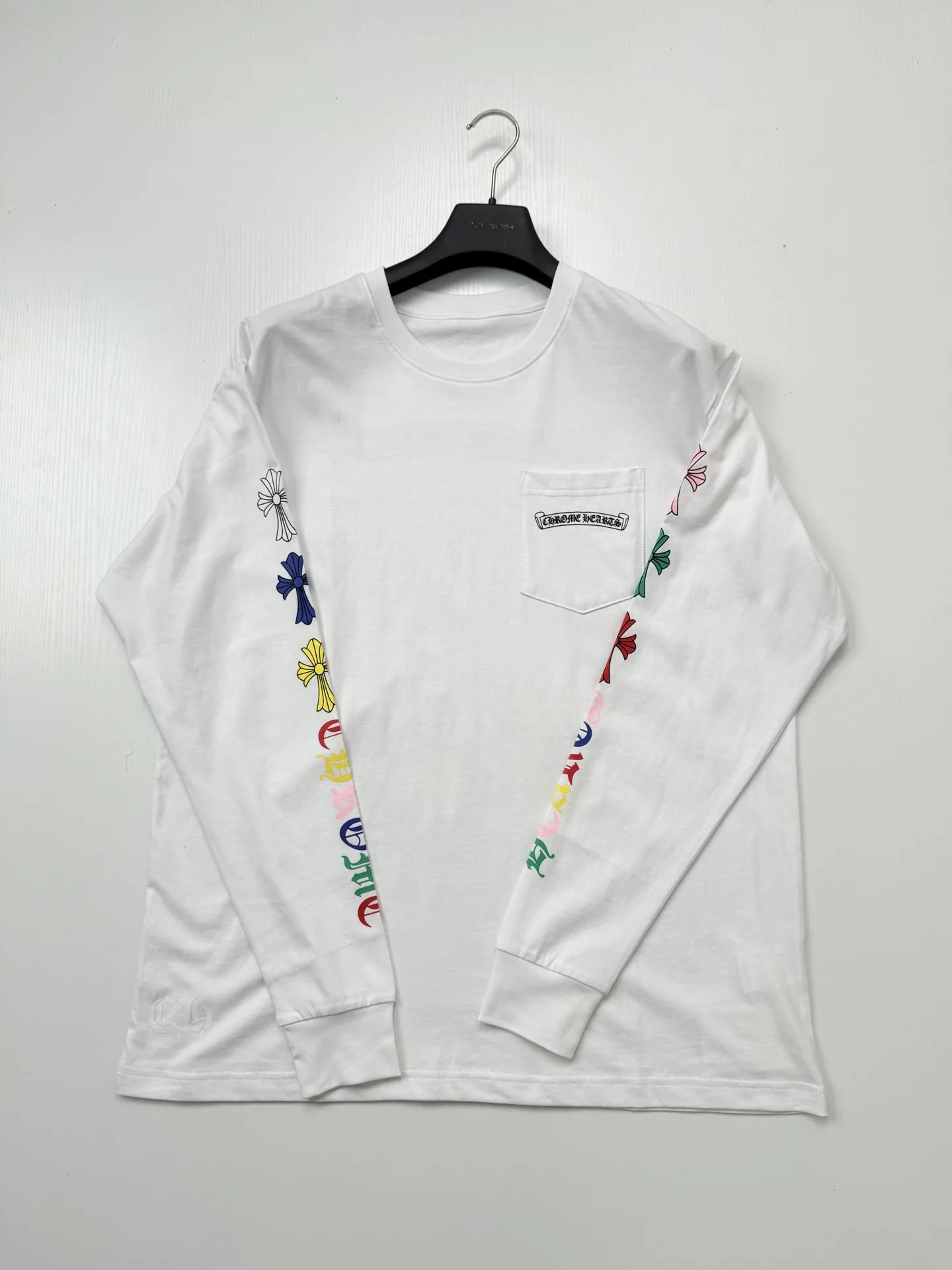 Multicolor Cross Long-Sleeve Pocket T-Shirt D19523923 — view 3