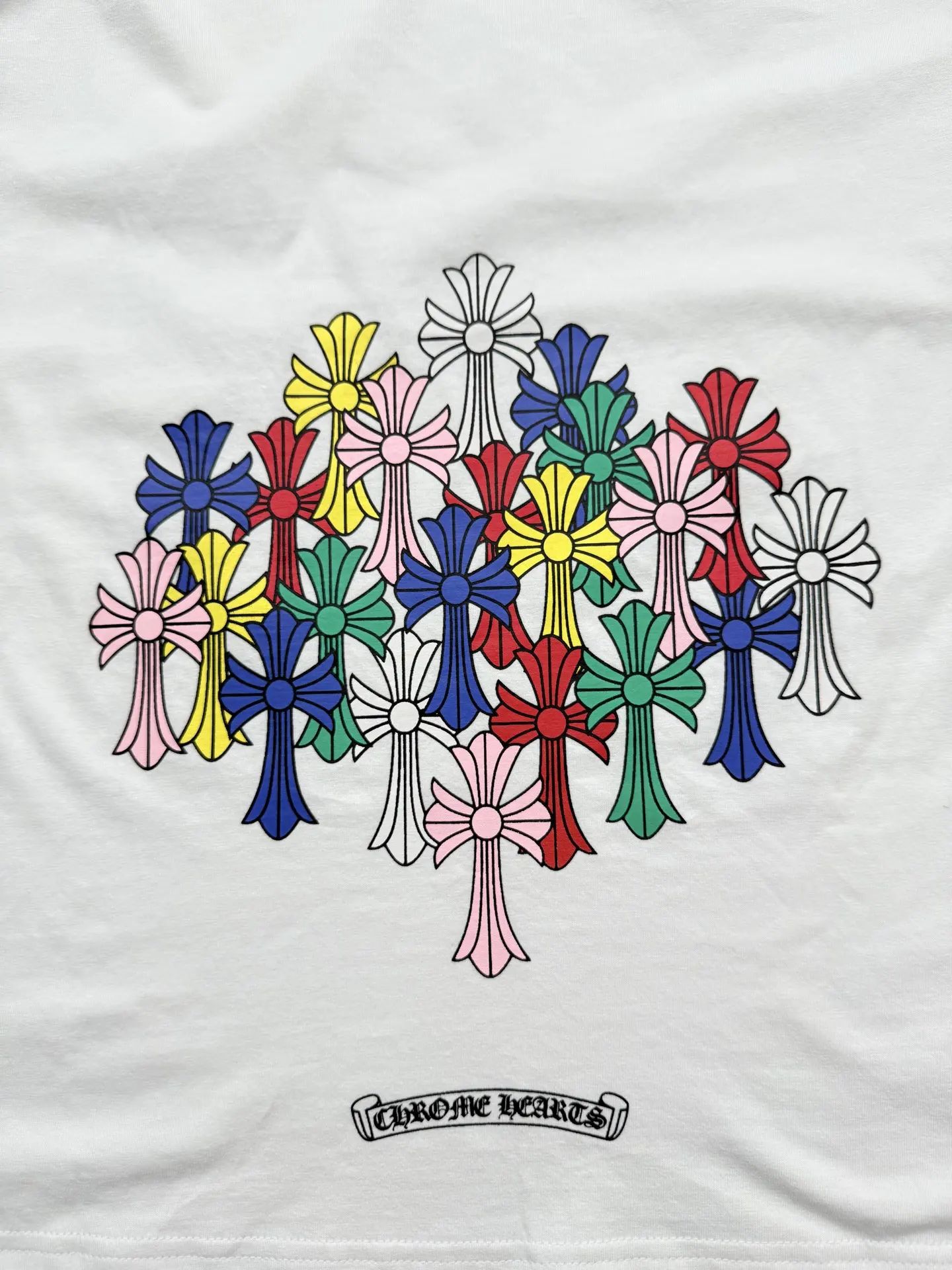 Multicolor Cross Long-Sleeve Pocket T-Shirt D19523923 — view 10