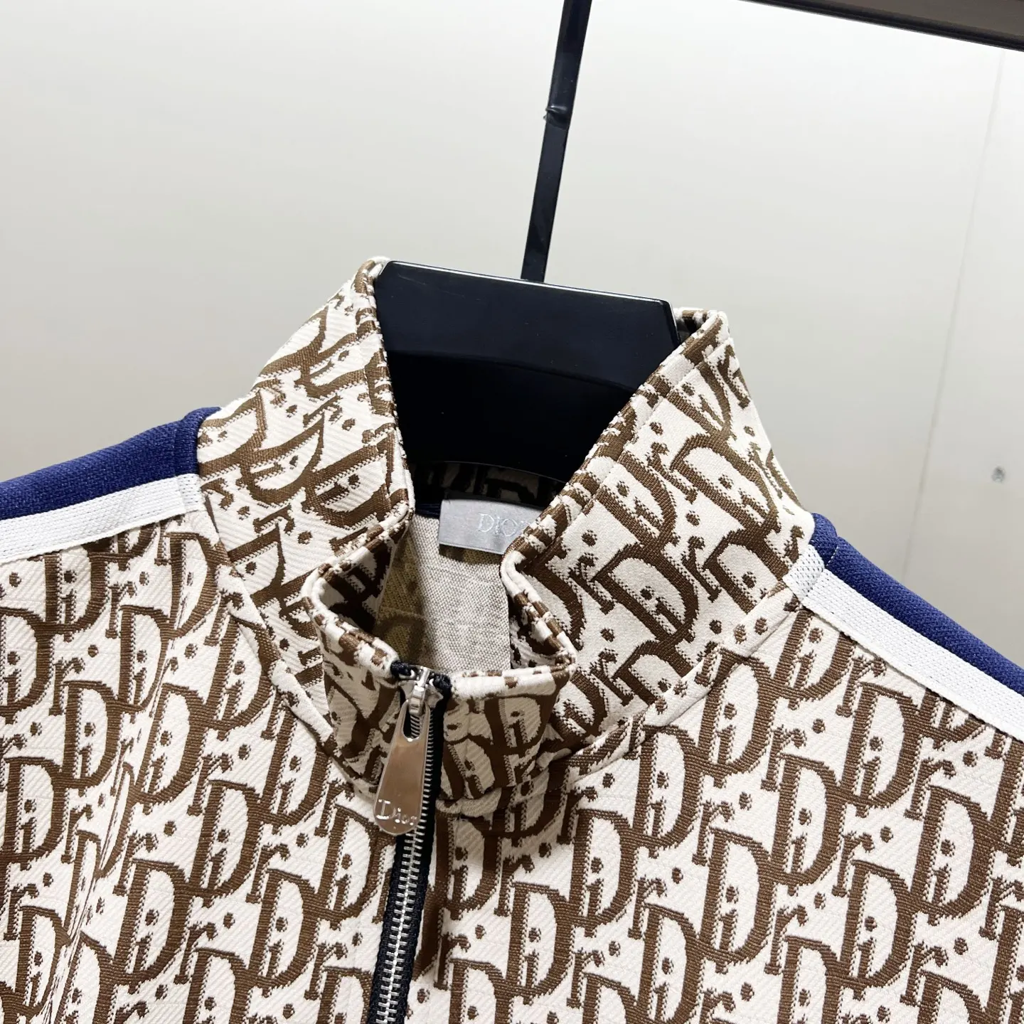 Oblique Monogram Zip-Up Track Jacket D19521357 — view 3
