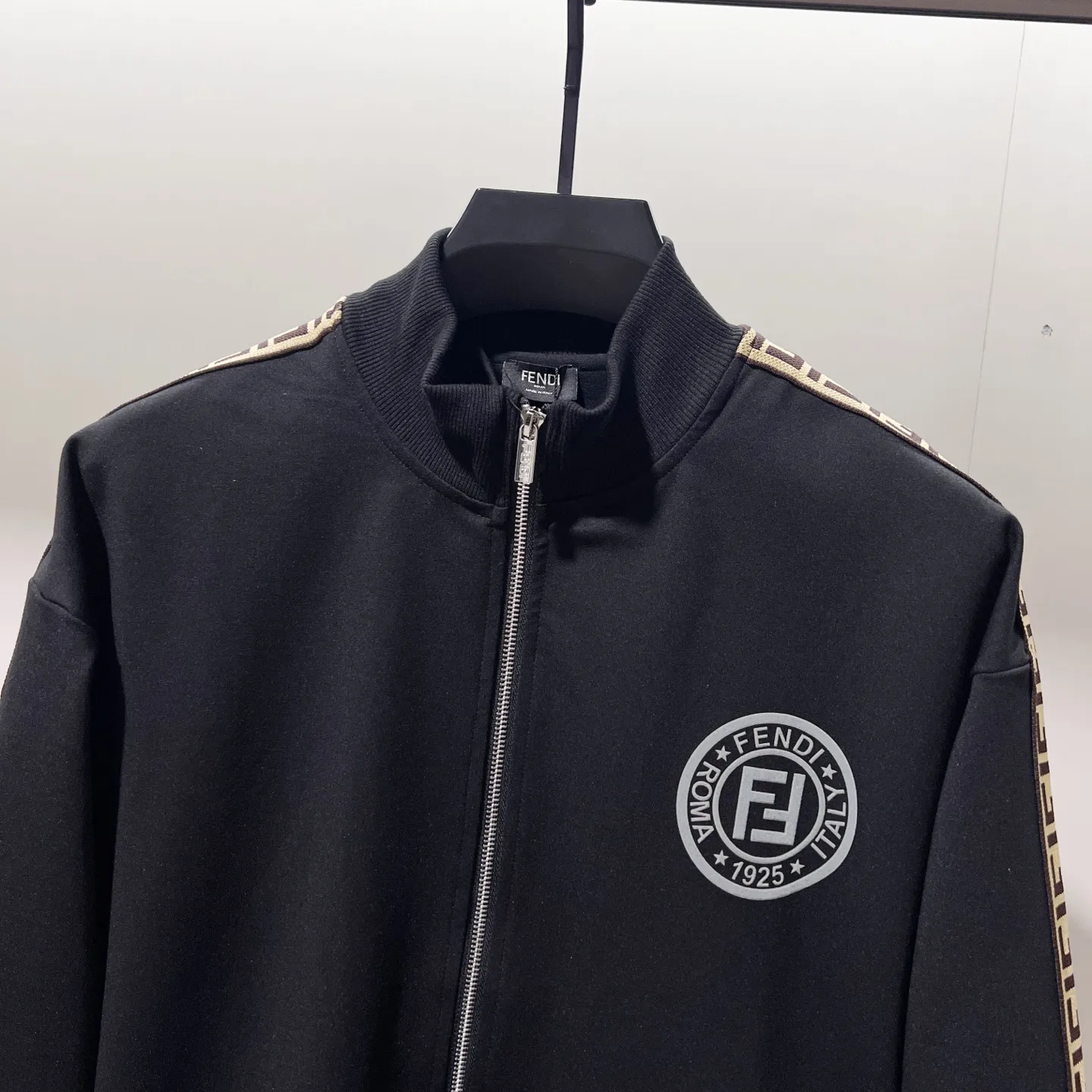 FF Logo Tape Zip-Up Track Jacket D19521350 — view 4