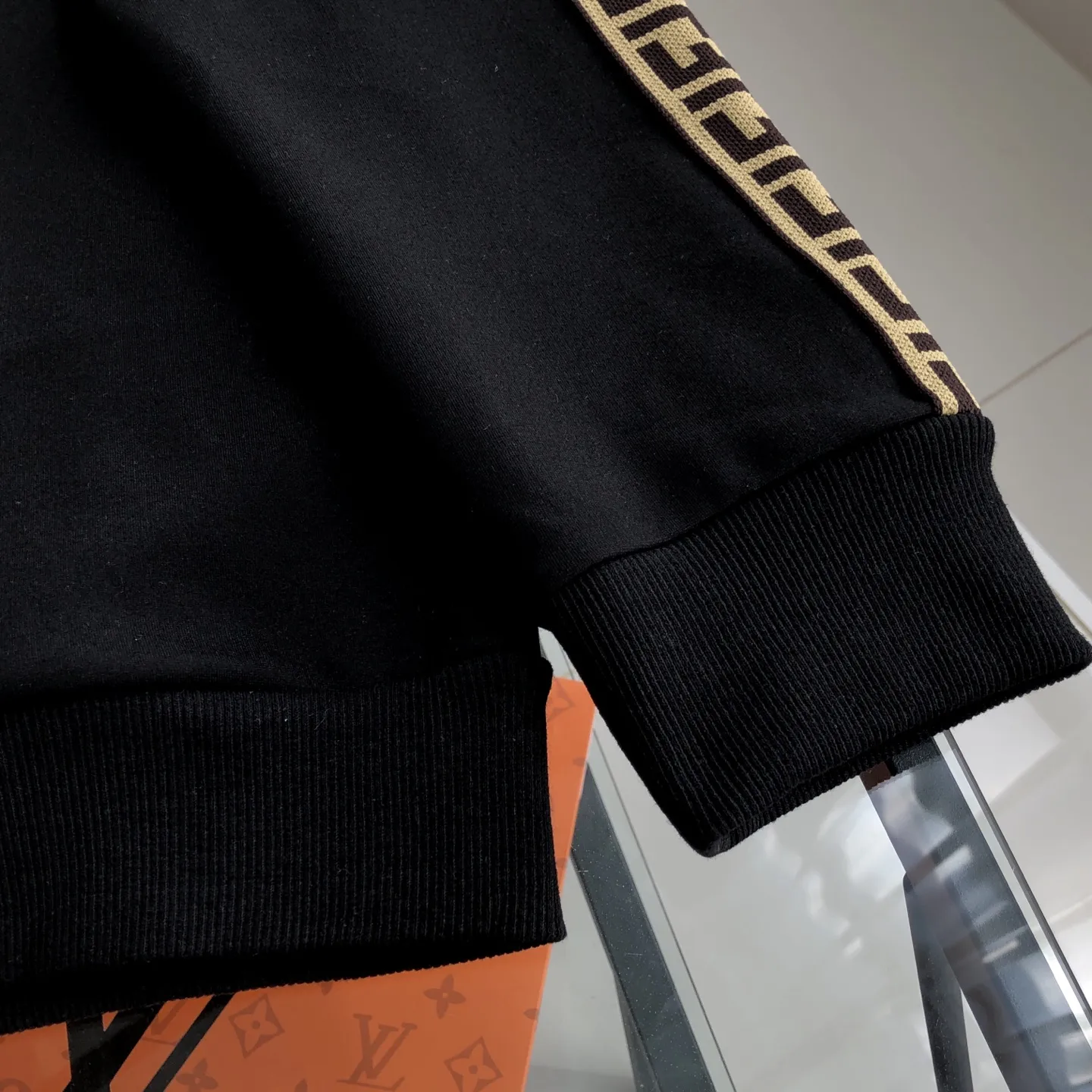 Logo-Embroidered Tape-Trim Track Jacket D19521381 — view 6