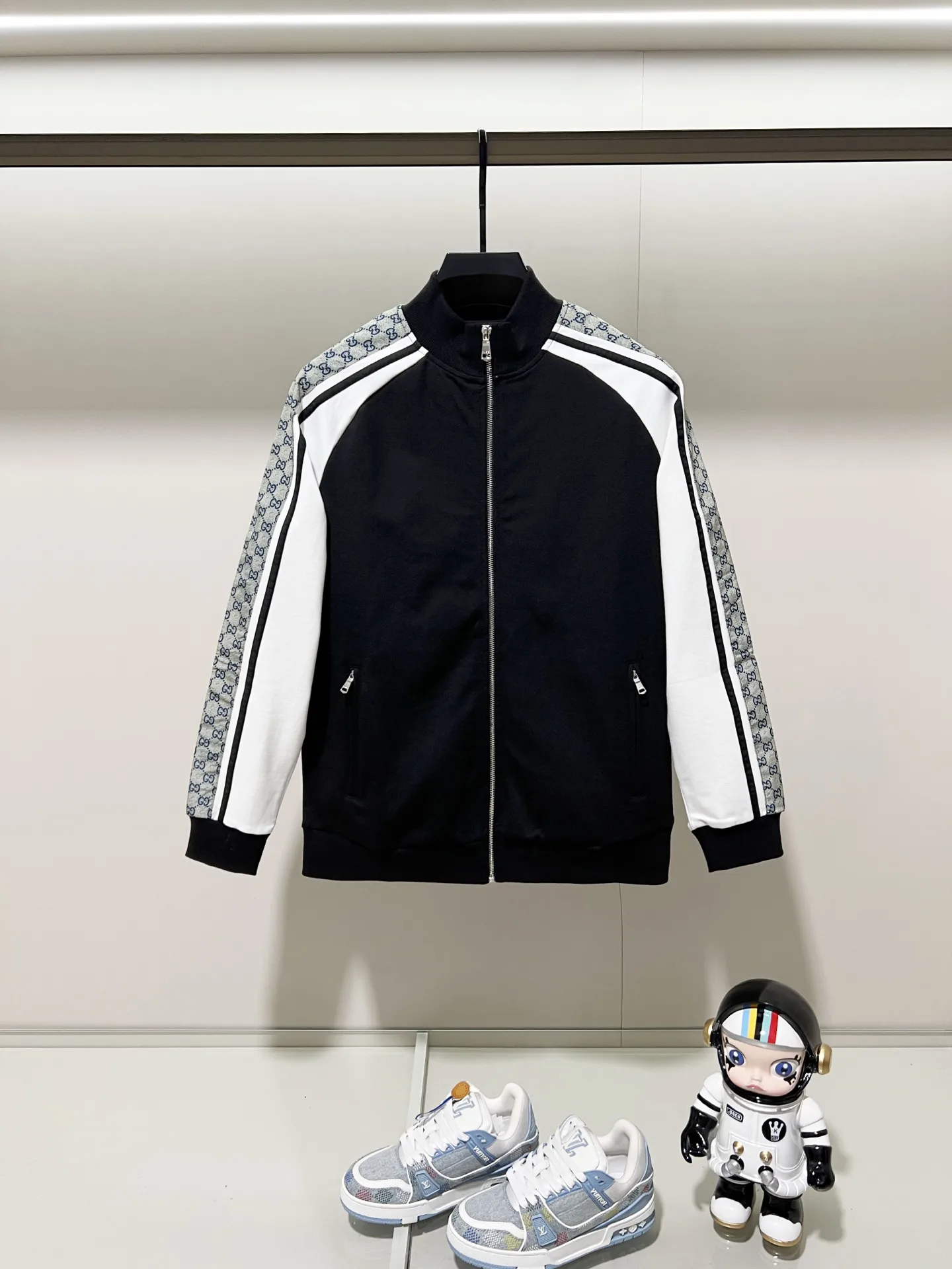 GG Monogram Webbing Zip-Up Track Jacket D19521373