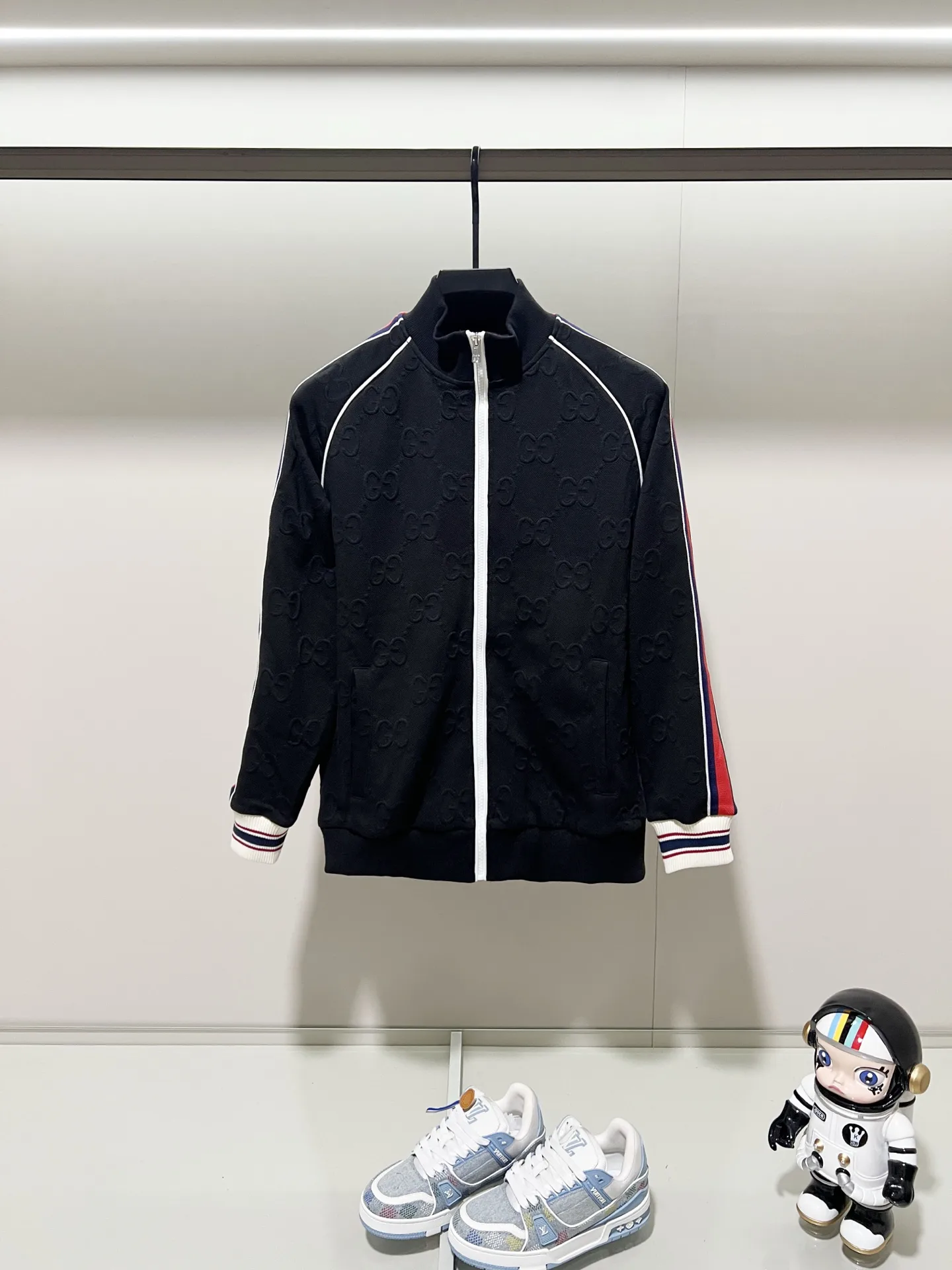 GG Jacquard Web-Stripe Track Jacket D19521377