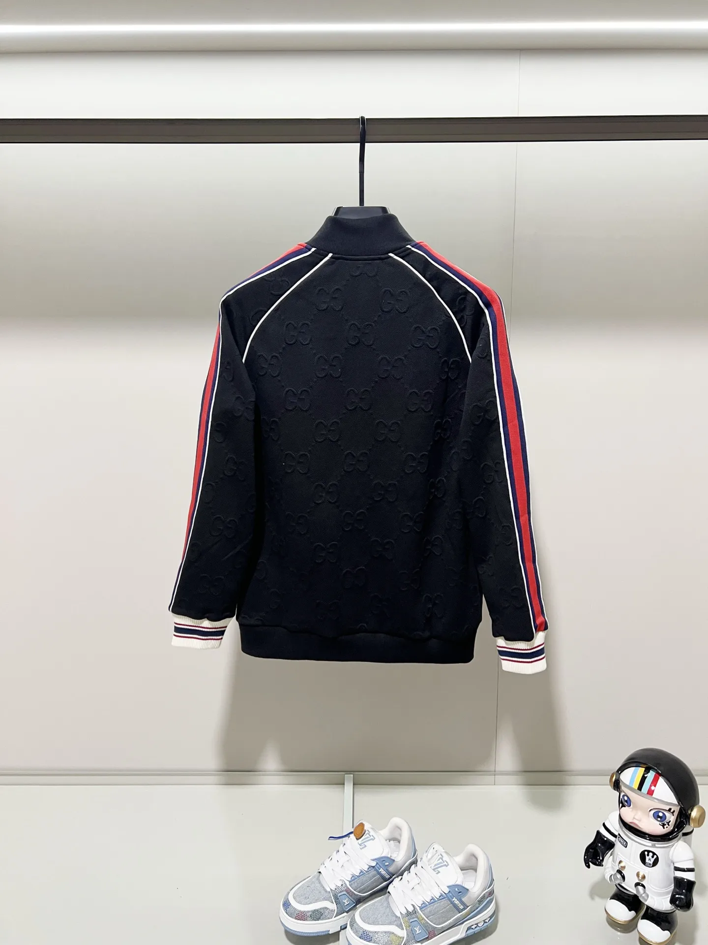 GG Jacquard Web-Stripe Track Jacket D19521377 — view 2