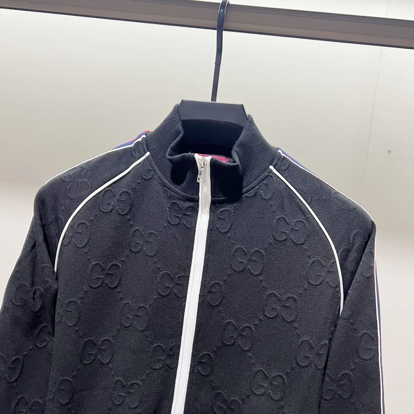 GG Jacquard Web-Stripe Track Jacket D19521377 — view 4