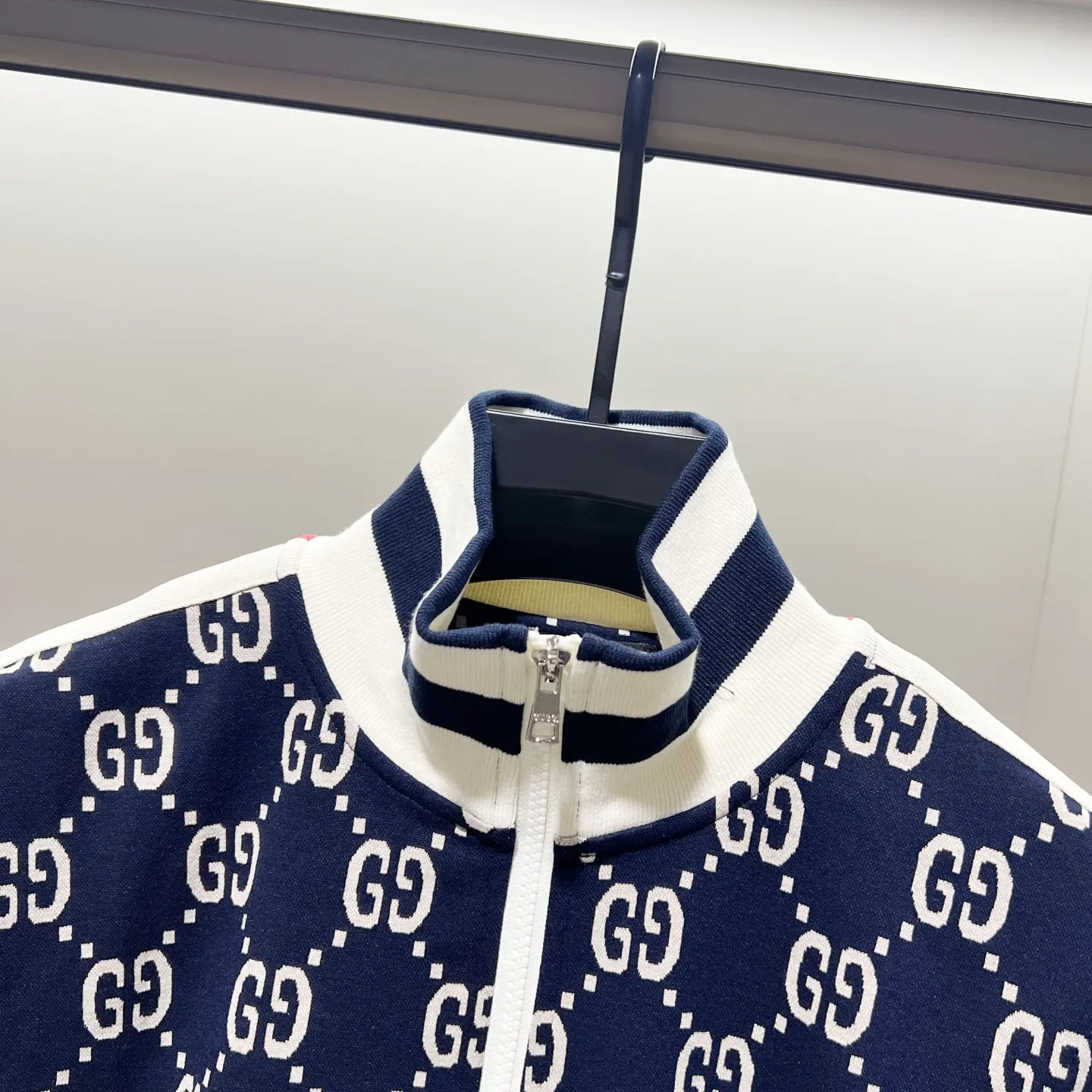 GG Monogram Jacquard Zip-Up Track Jacket D19521375 — view 3