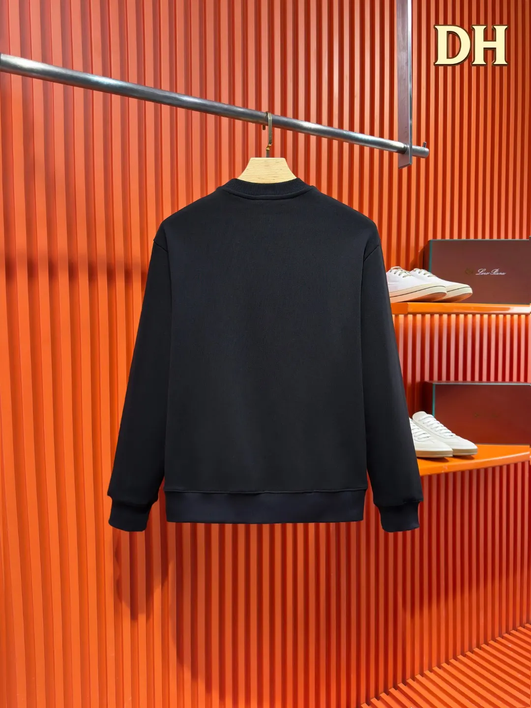 Web Stripe Logo Embroidered Sweatshirt D19523321 — view 2