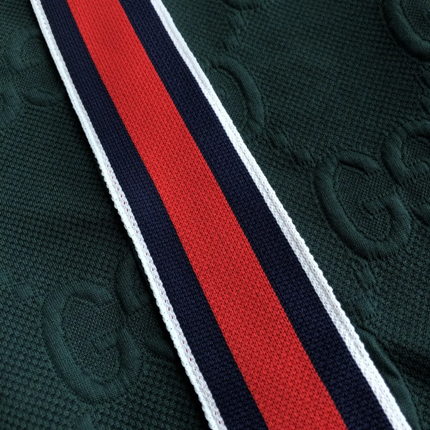 Web-Stripe Monogram Zip-Up Track Jacket D19521383 — view 8
