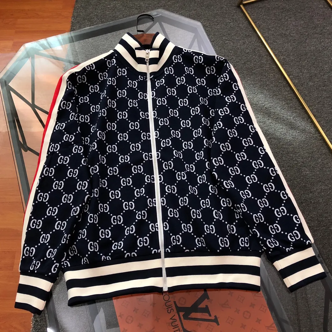 Monogram Print Zip-Up Track Jacket D19521386