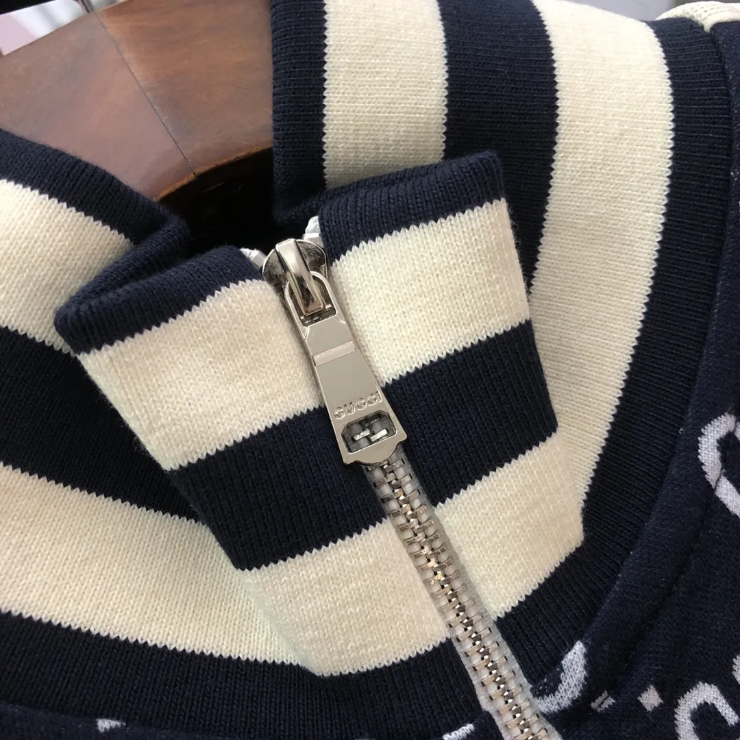 Monogram Print Zip-Up Track Jacket D19521386 — view 3