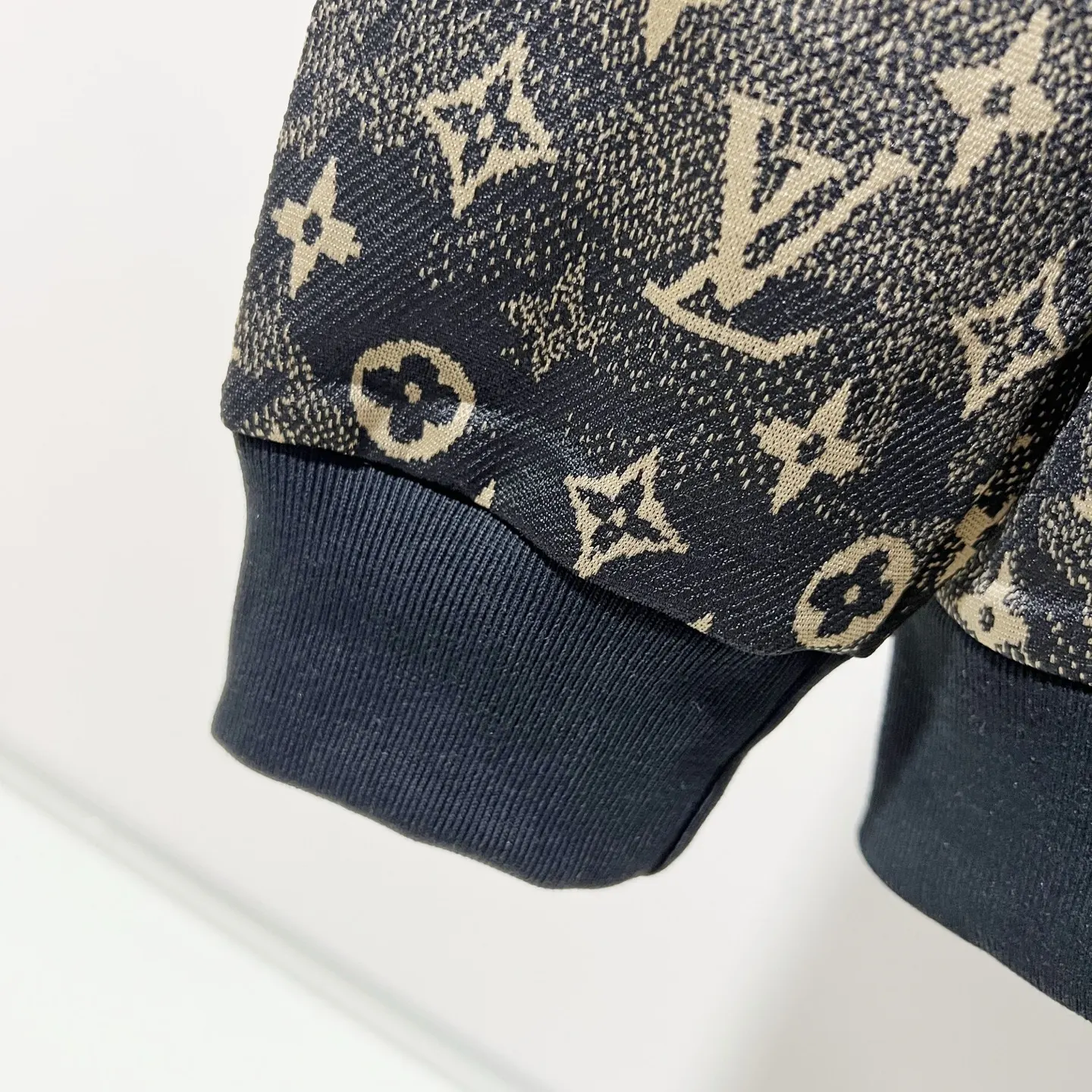Monogram Print Zip-Up Bomber Jacket D19521359 — view 8