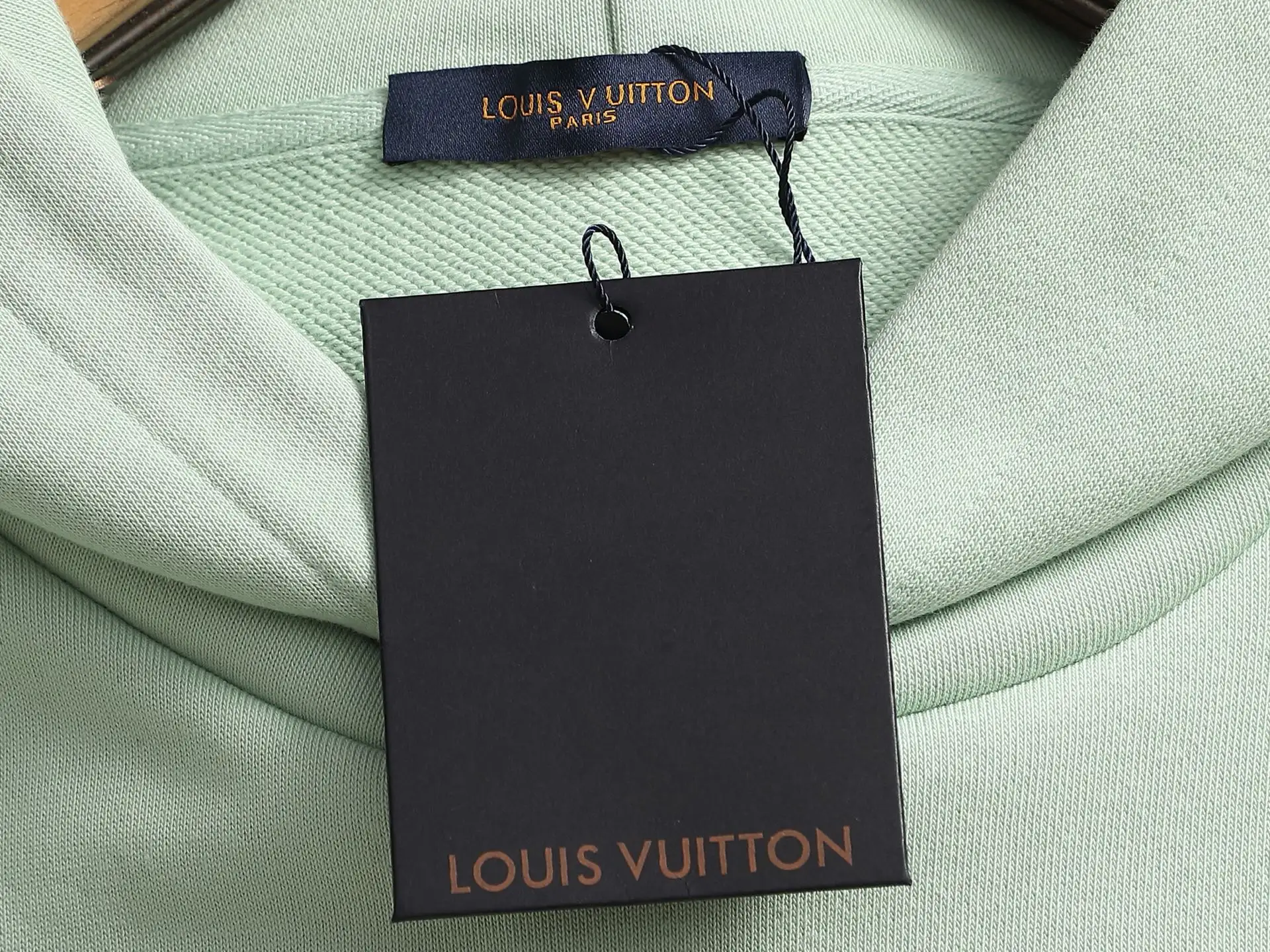 Embossed Logo Cotton-Blend Hoodie D19521341 — view 5