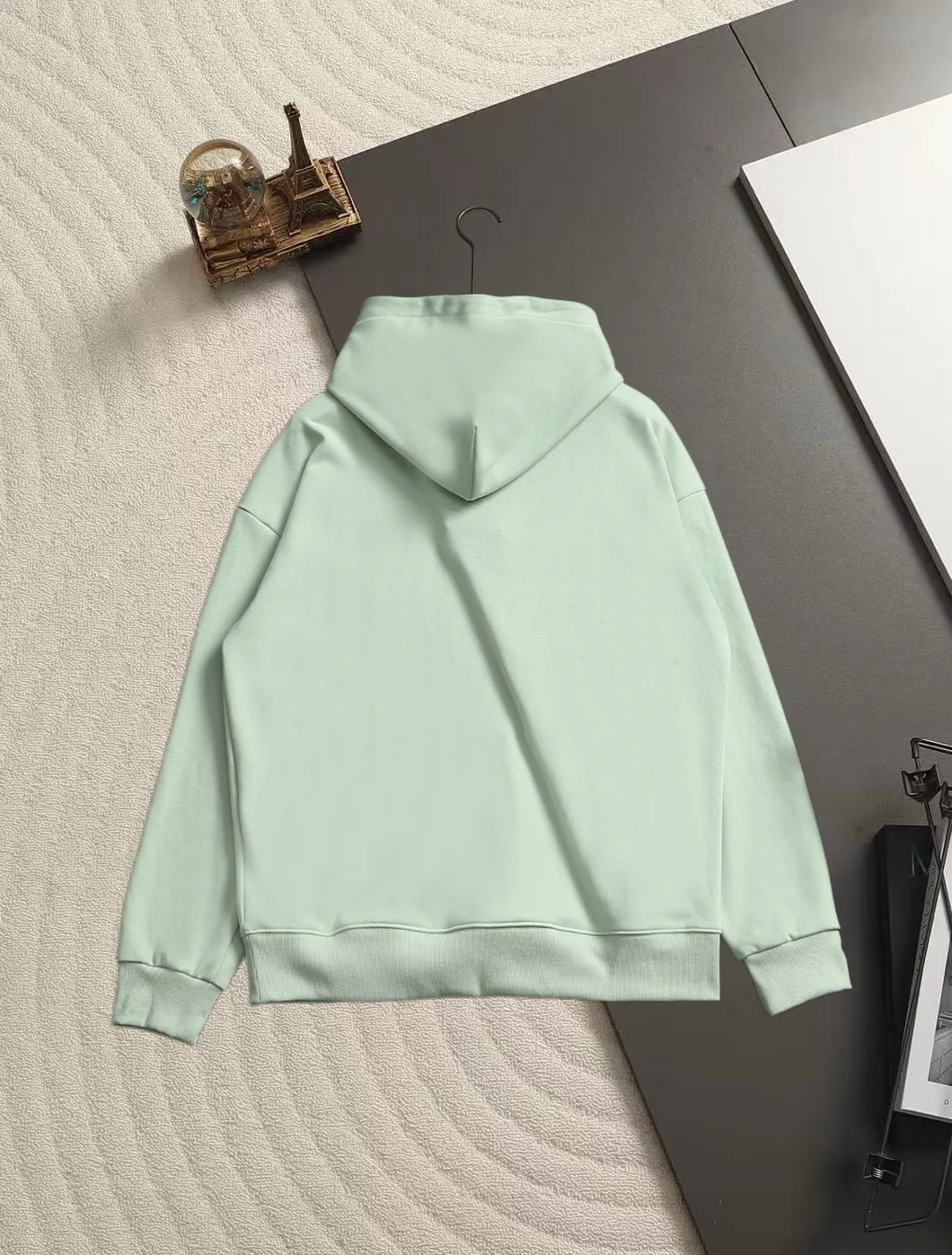 Embossed Logo Cotton-Blend Hoodie D19521341 — view 11