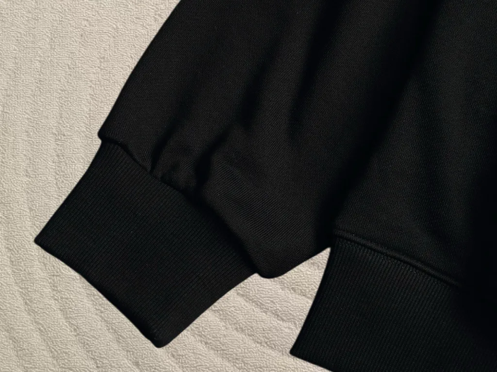 Embossed Logo Cotton-Blend Hoodie D19521344 — view 9