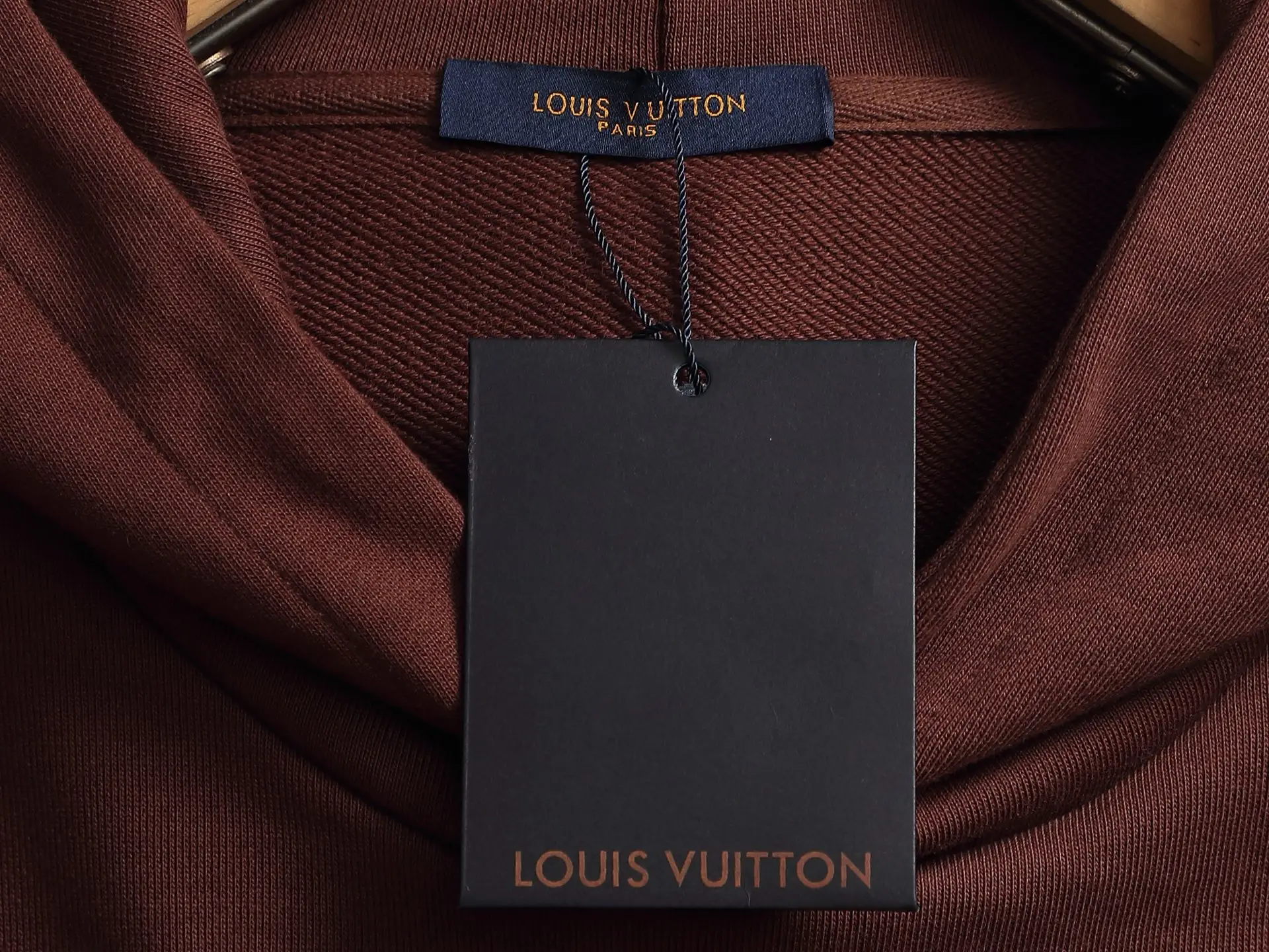 Embossed Logo Cotton-Blend Hoodie D19521343 — view 5