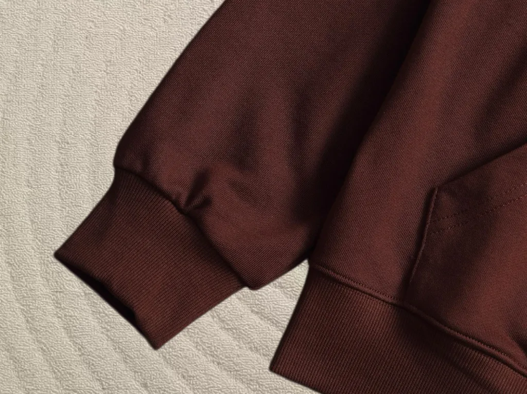 Embossed Logo Cotton-Blend Hoodie D19521343 — view 9