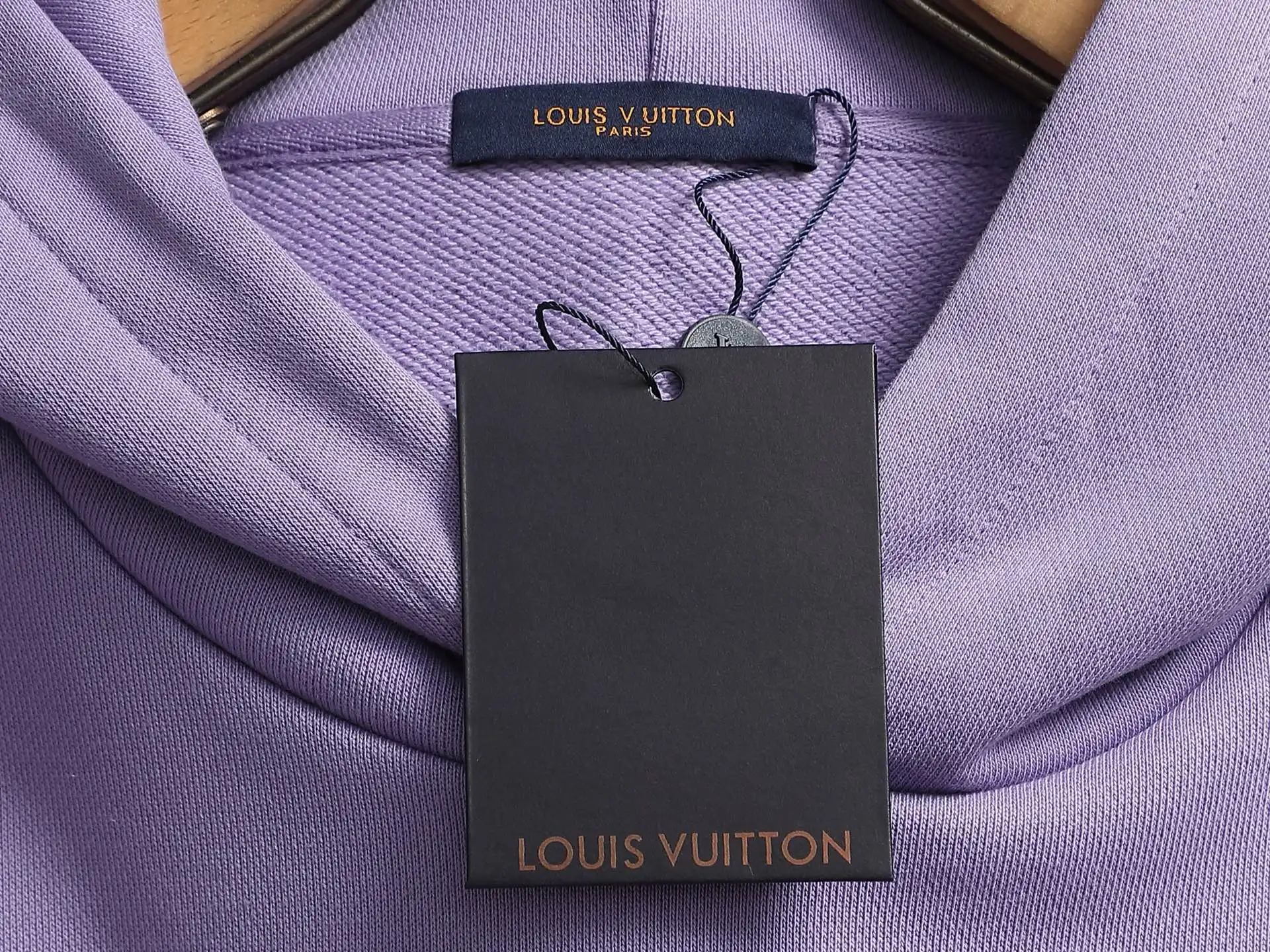 Embossed Logo Cotton-Blend Hoodie D19521342 — view 6