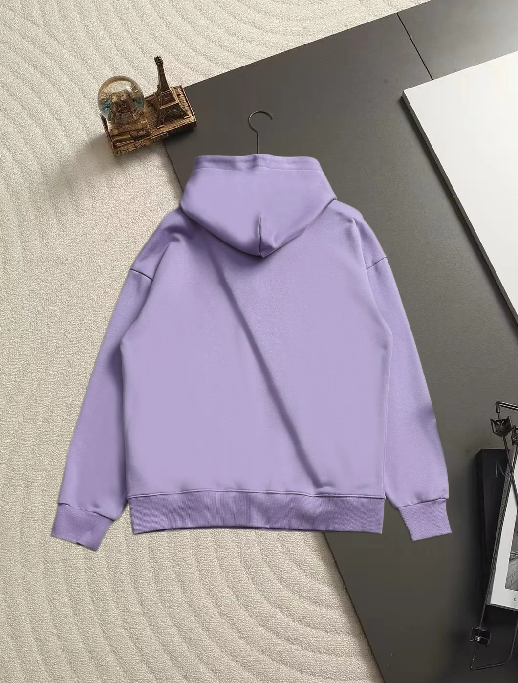 Embossed Logo Cotton-Blend Hoodie D19521342 — view 11