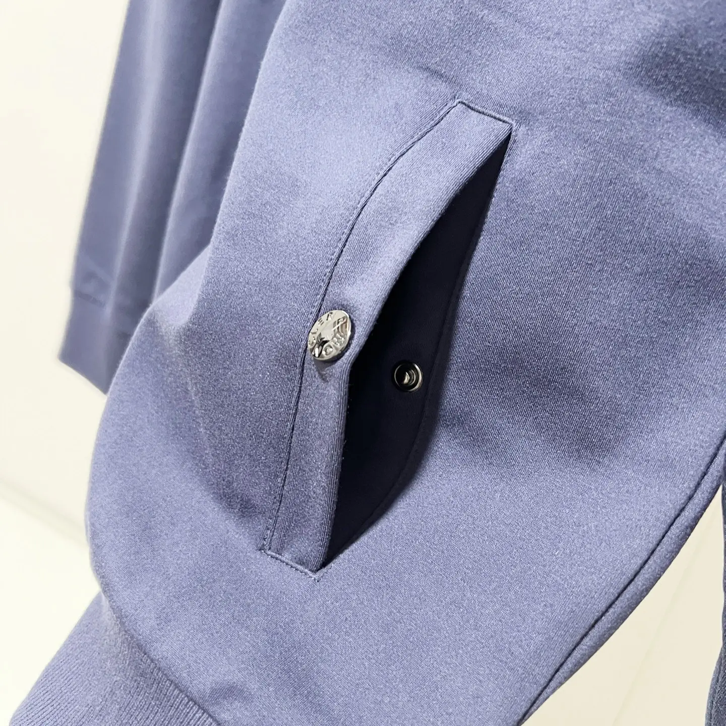 Logo-Patch Striped Zip-Up Track Jacket D19521367 — view 7