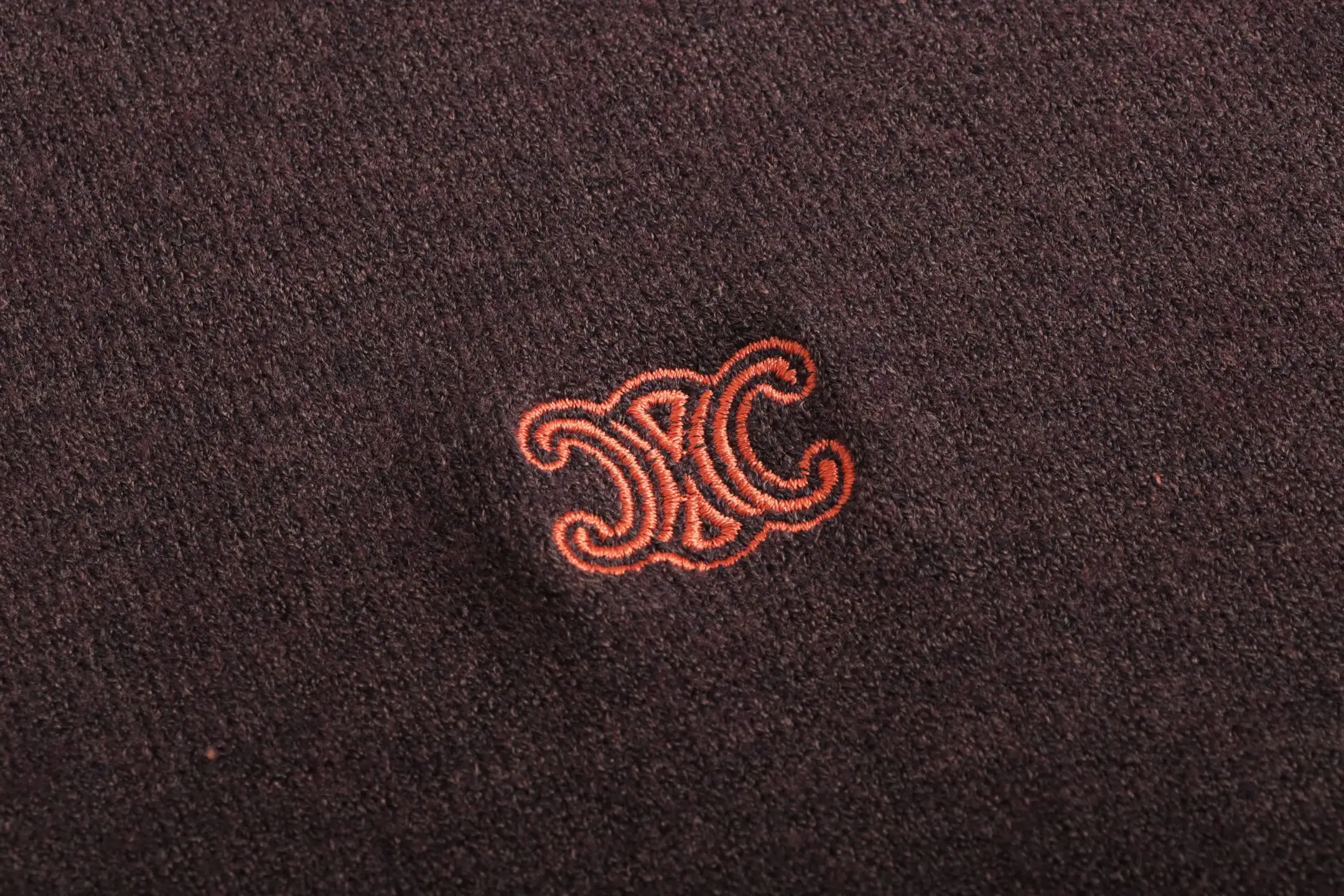 Logo-Embroidered Wool Crew-Neck Sweater D20023349 — view 3