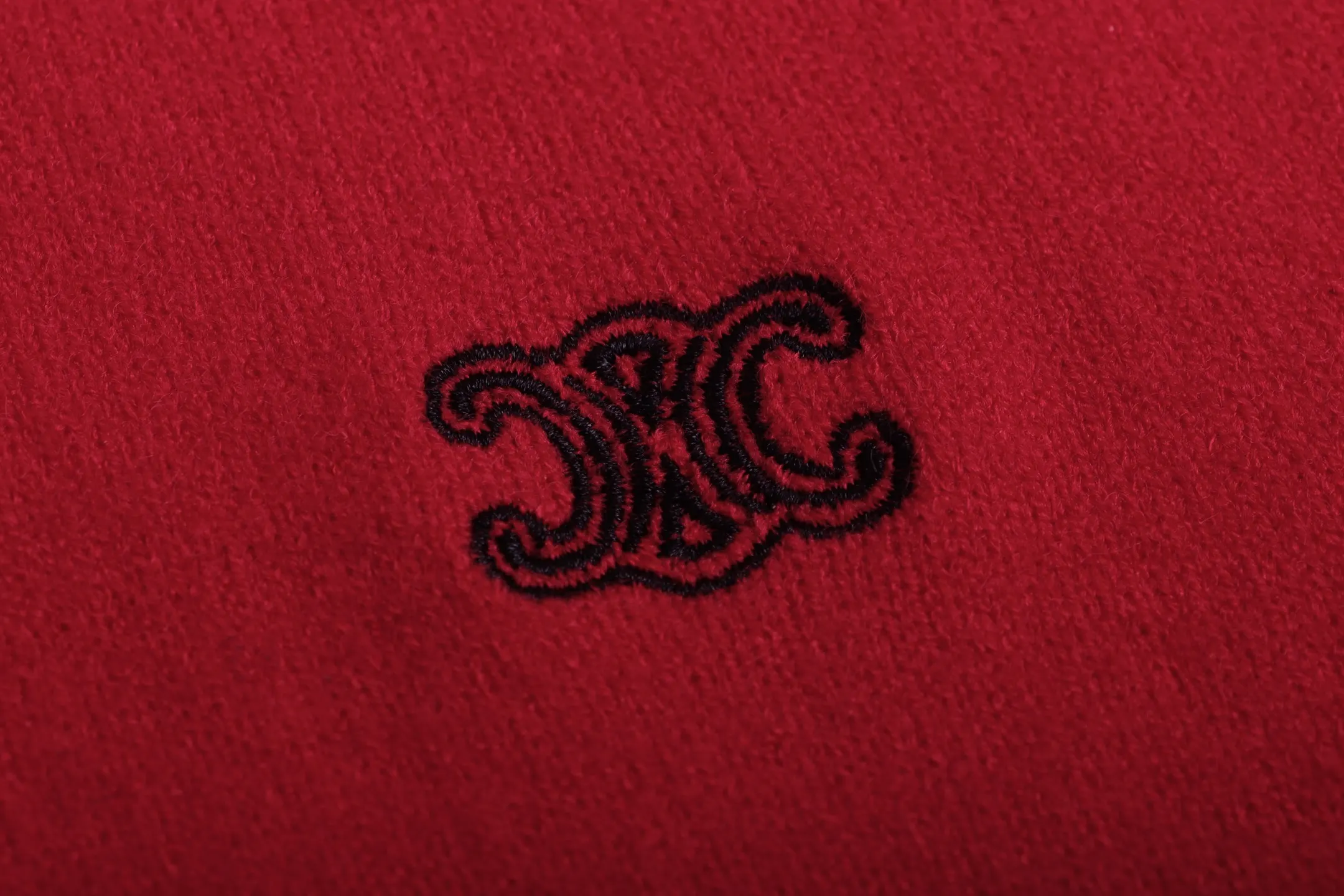 Triomphe Logo Embroidered Wool Sweater D20023346 — view 6