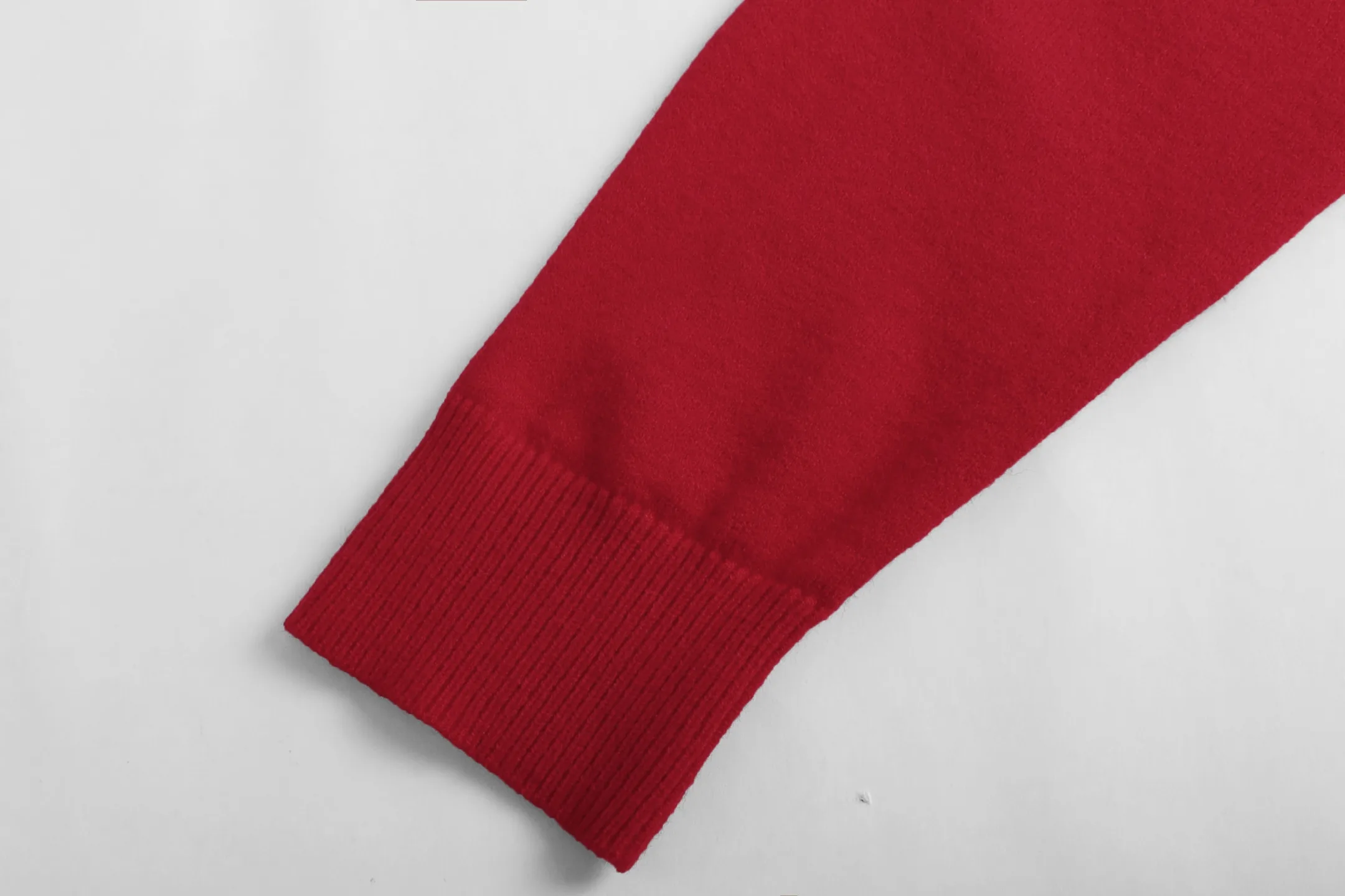 Triomphe Logo Embroidered Wool Sweater D20023346 — view 7