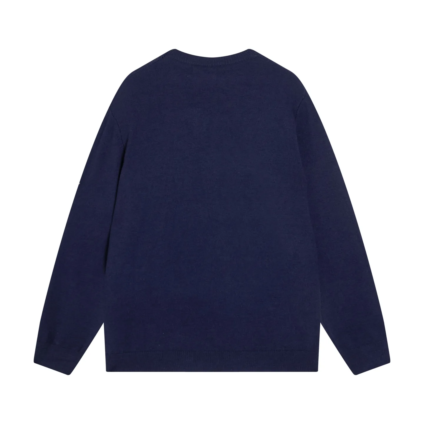Logo-Embroidered Wool Crew-Neck Sweater D20023348 — view 2