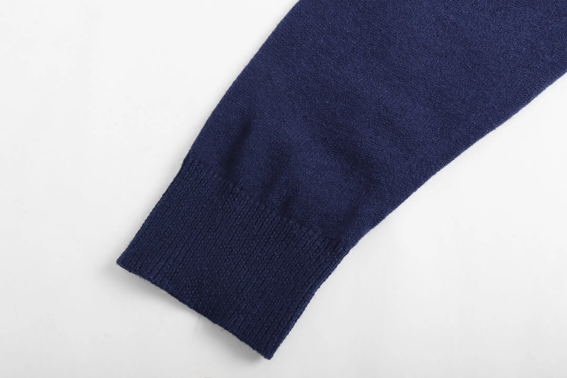 Logo-Embroidered Wool Crew-Neck Sweater D20023348 — view 4
