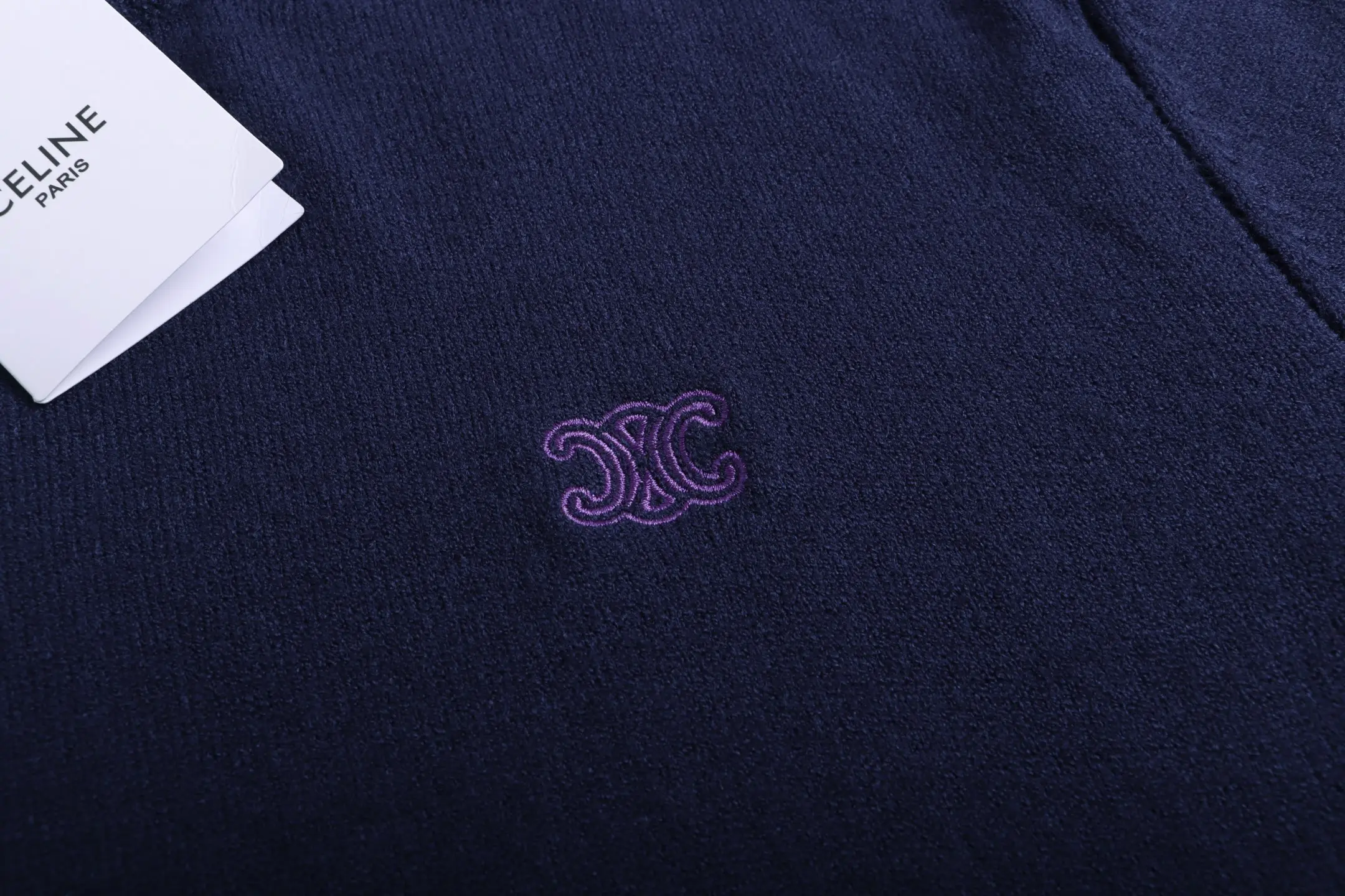 Logo-Embroidered Wool Crew-Neck Sweater D20023348 — view 8