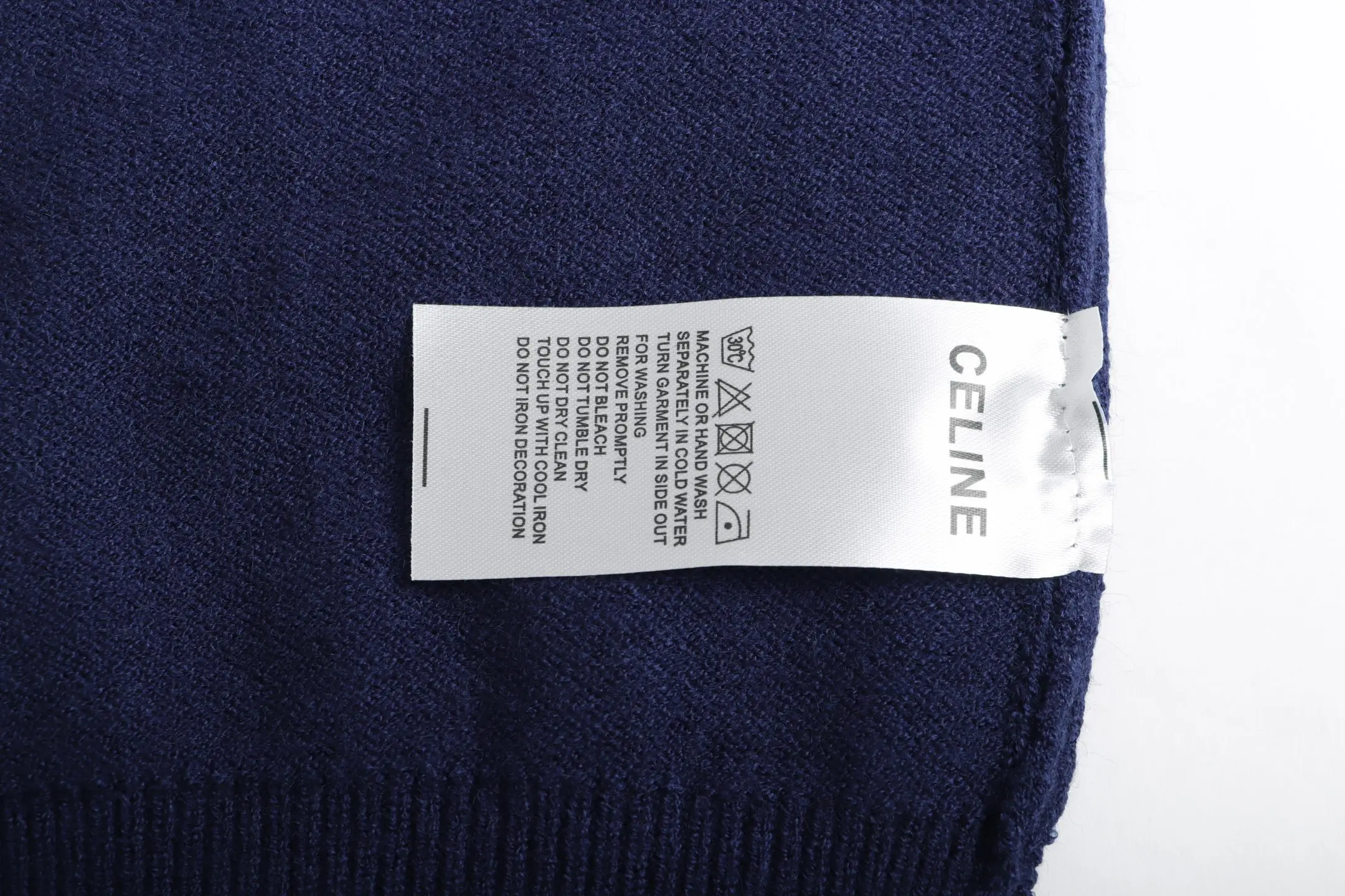 Logo-Embroidered Wool Crew-Neck Sweater D20023348 — view 9