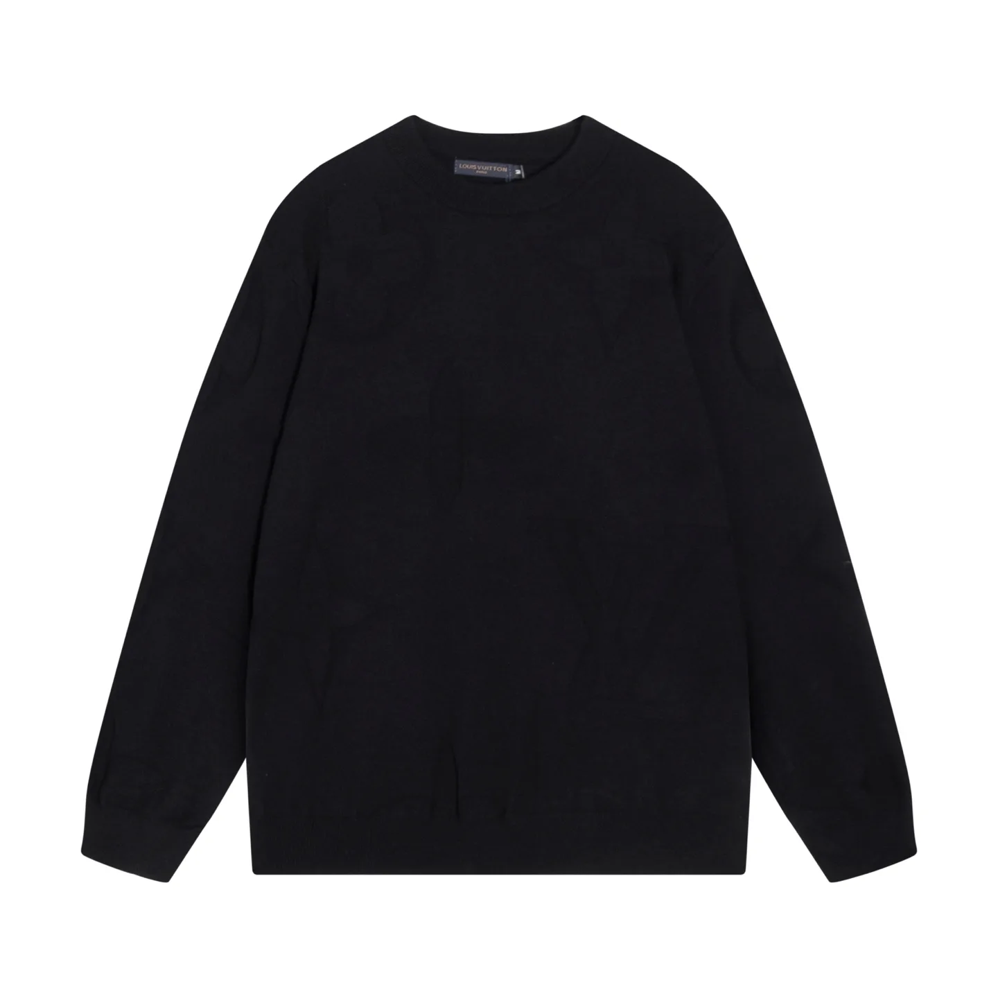 Monogram Intarsia Wool Crew-Neck Sweater D20023351