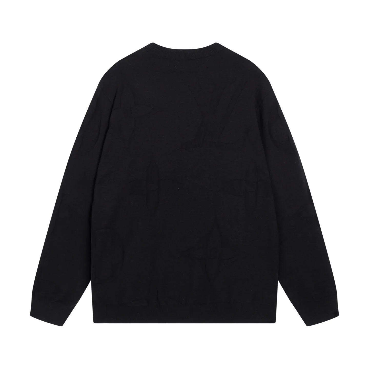 Monogram Intarsia Wool Crew-Neck Sweater D20023351 — view 2