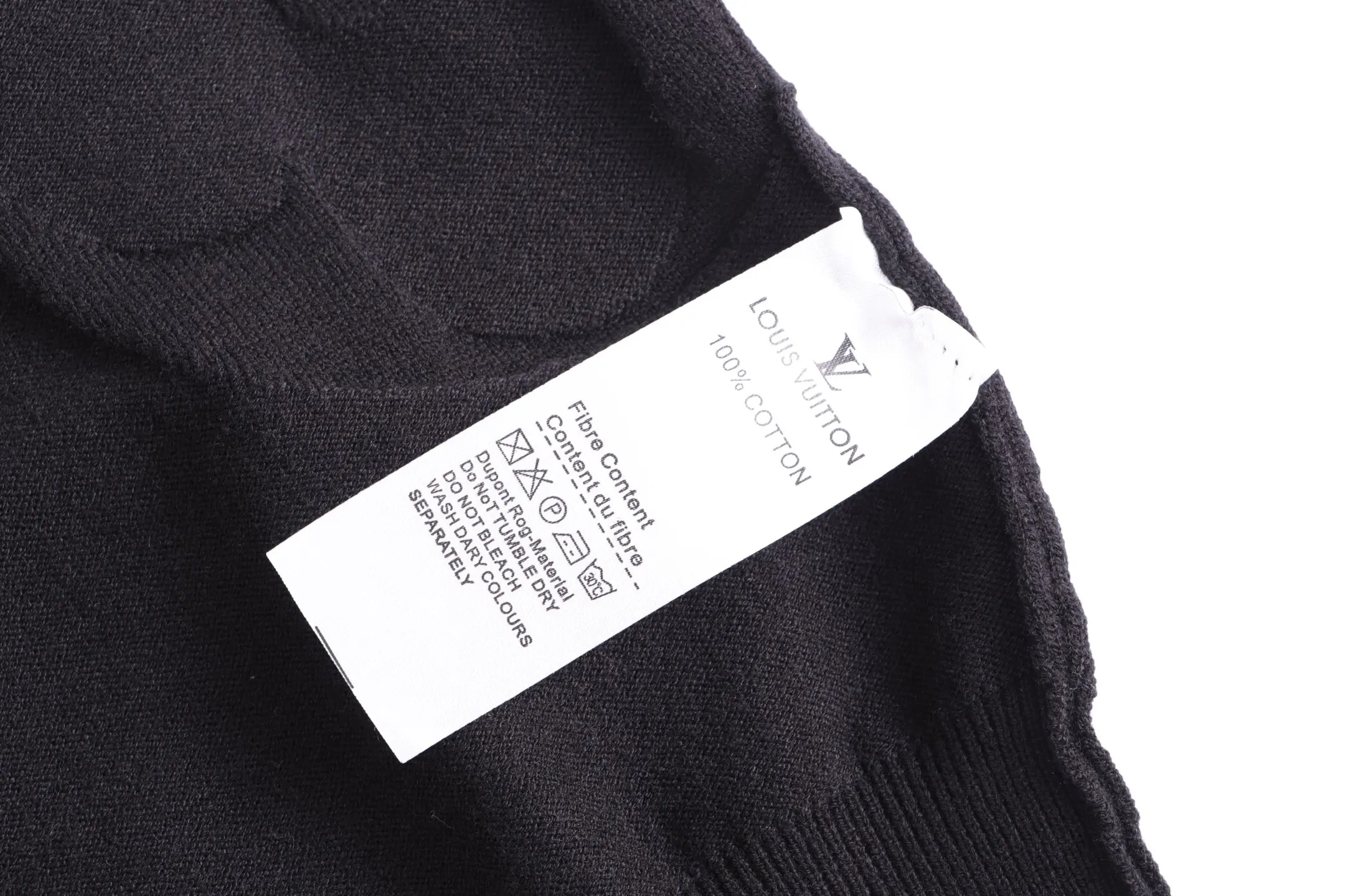 Monogram Intarsia Wool Crew-Neck Sweater D20023351 — view 7