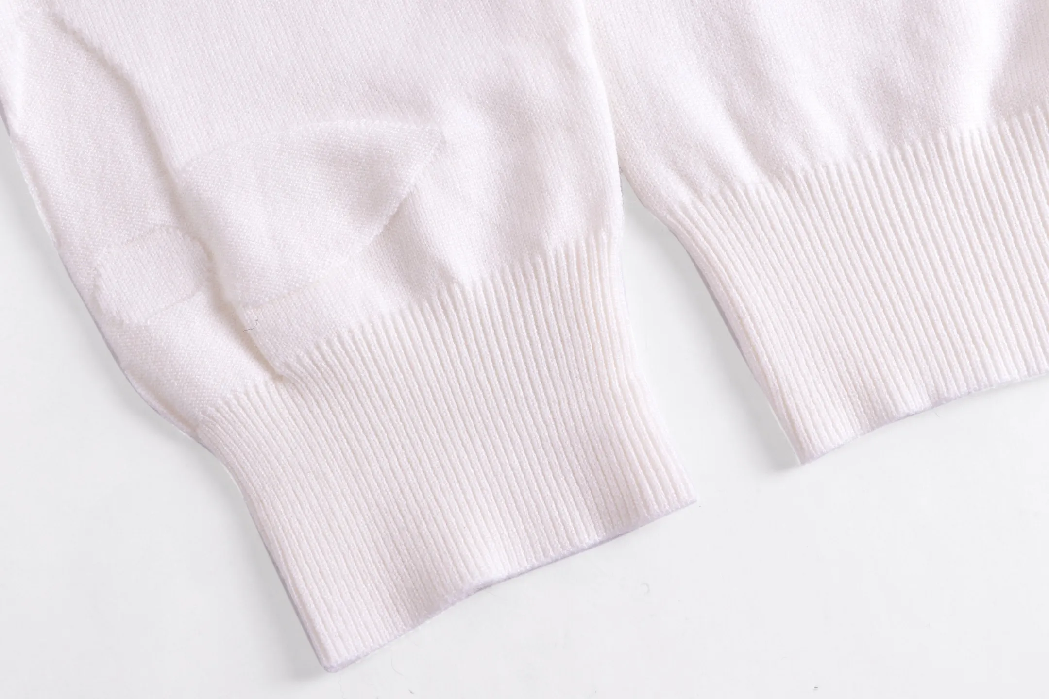 Monogram Debossed Wool Crew-Neck Sweater D20023352 — view 5
